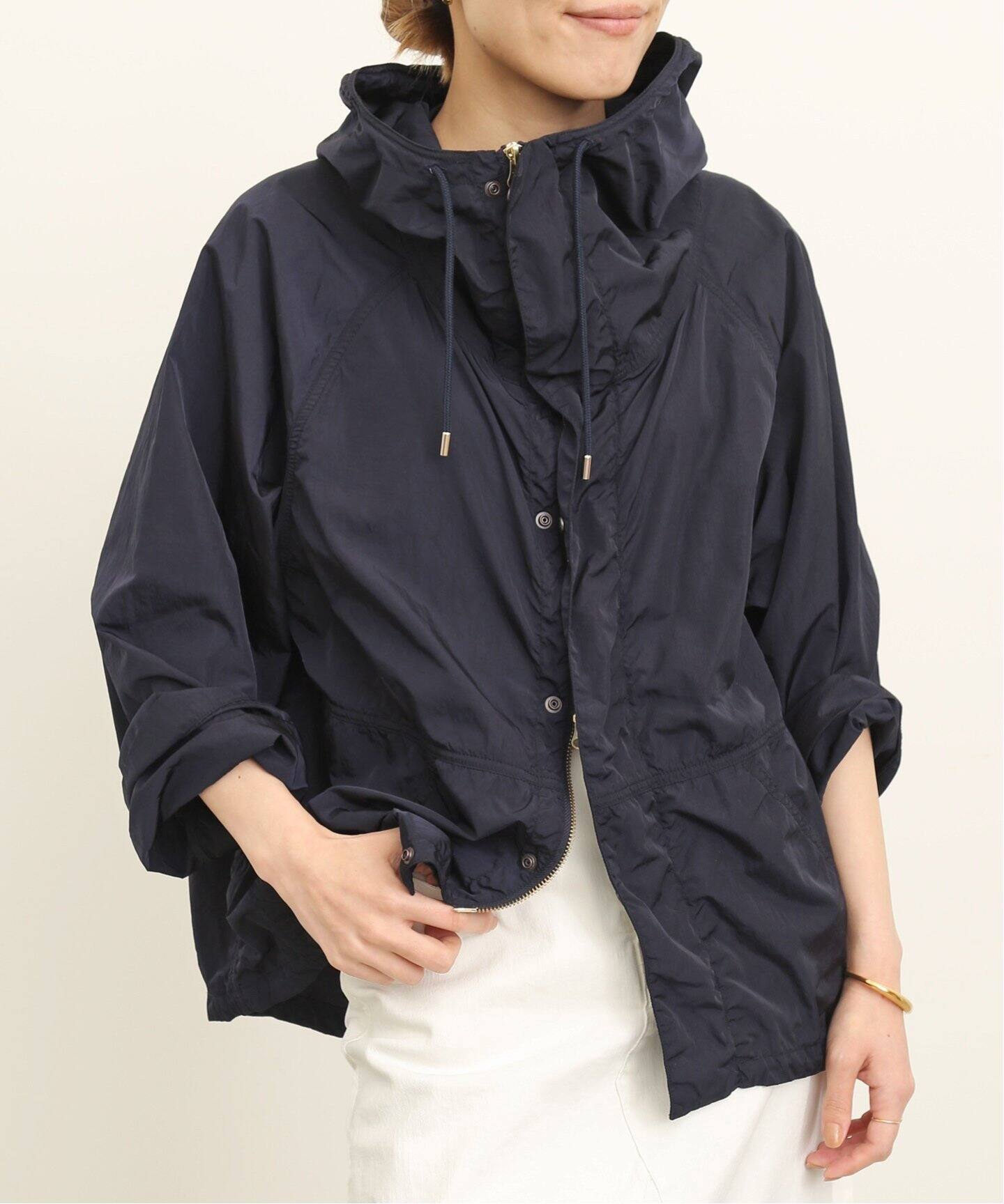 REMI RELIEF/レミレリーフ】Nylon Zip Hood Blouson（ナイロン  