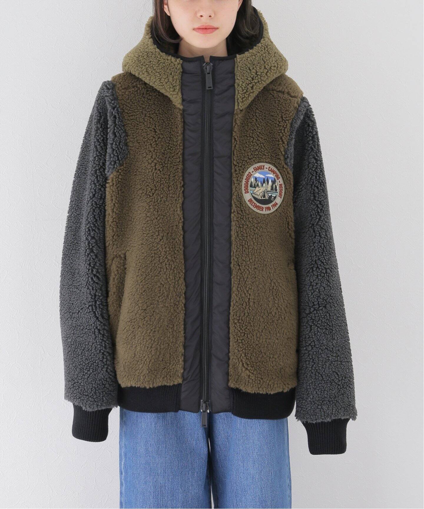 DSQUARED2/ディースクエアード】 TEDDY BEAR JACKET（ボア・フリース 