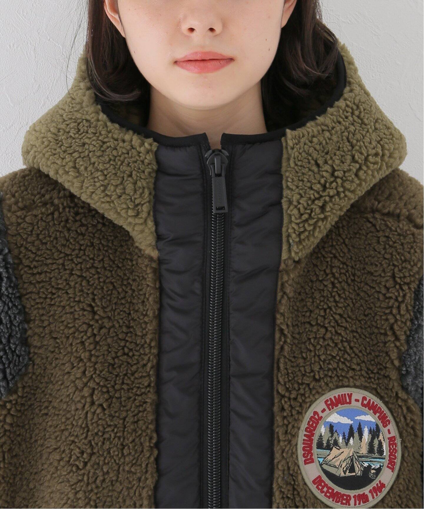 DSQUARED2/ディースクエアード】 TEDDY BEAR JACKET（ボア・フリース  