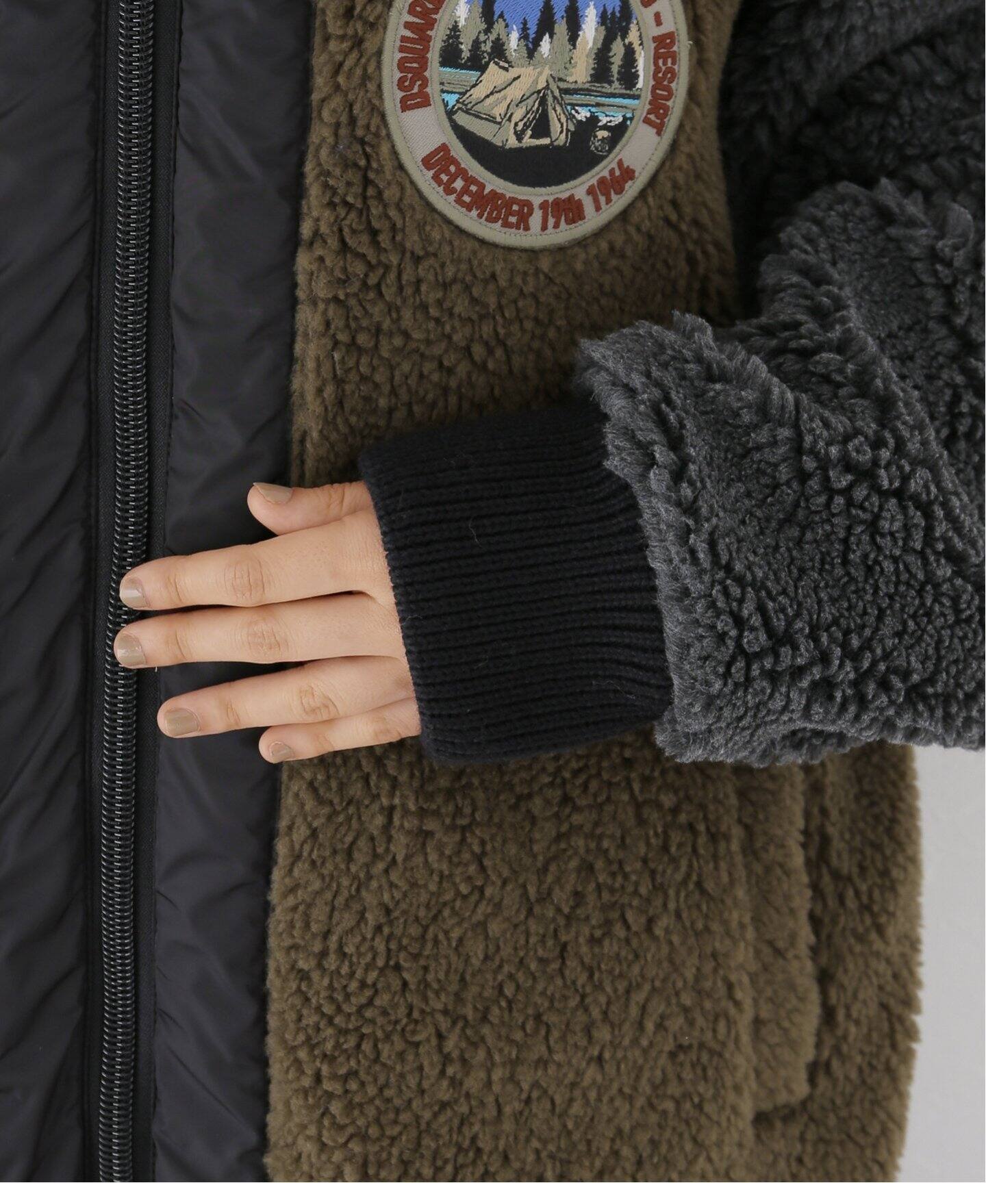 DSQUARED2/ディースクエアード】 TEDDY BEAR JACKET（ボア・フリース  