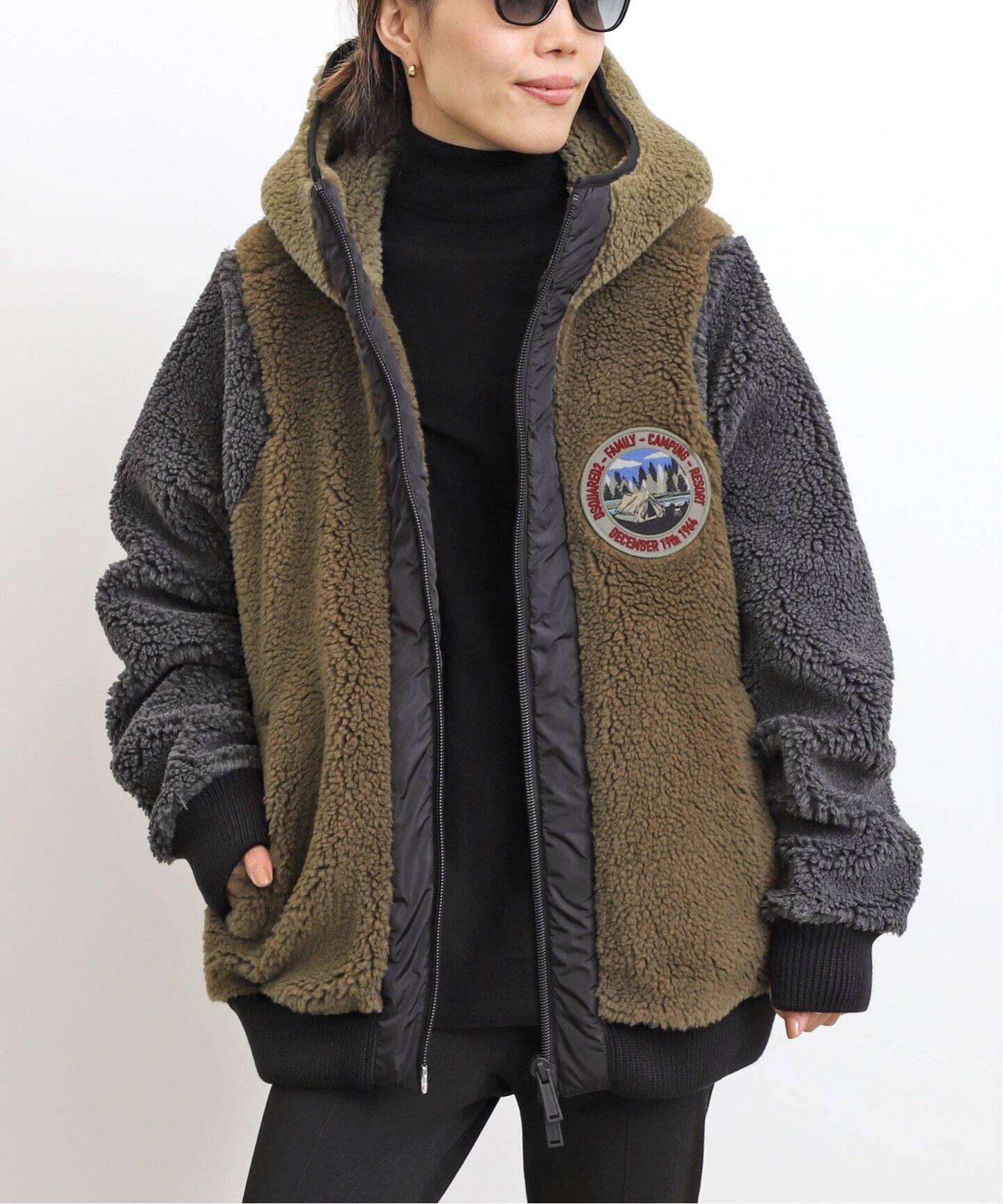 DSQUARED2/ディースクエアード】 TEDDY BEAR JACKET（ボア・フリース  