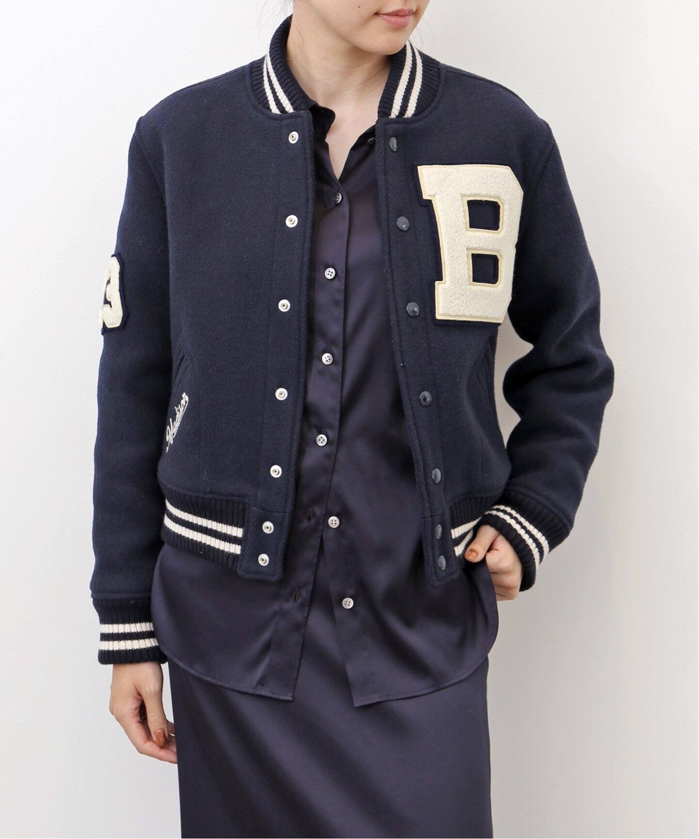 マディソンブルー】MADISON BLUE 23年 コットン ショート丈 ジャケット 