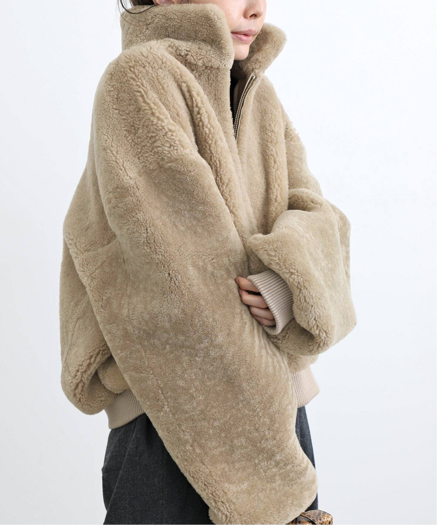 VENTCOUVERT/ヴァンクヴェール】 Mouton Jacket（その他ブルゾン 