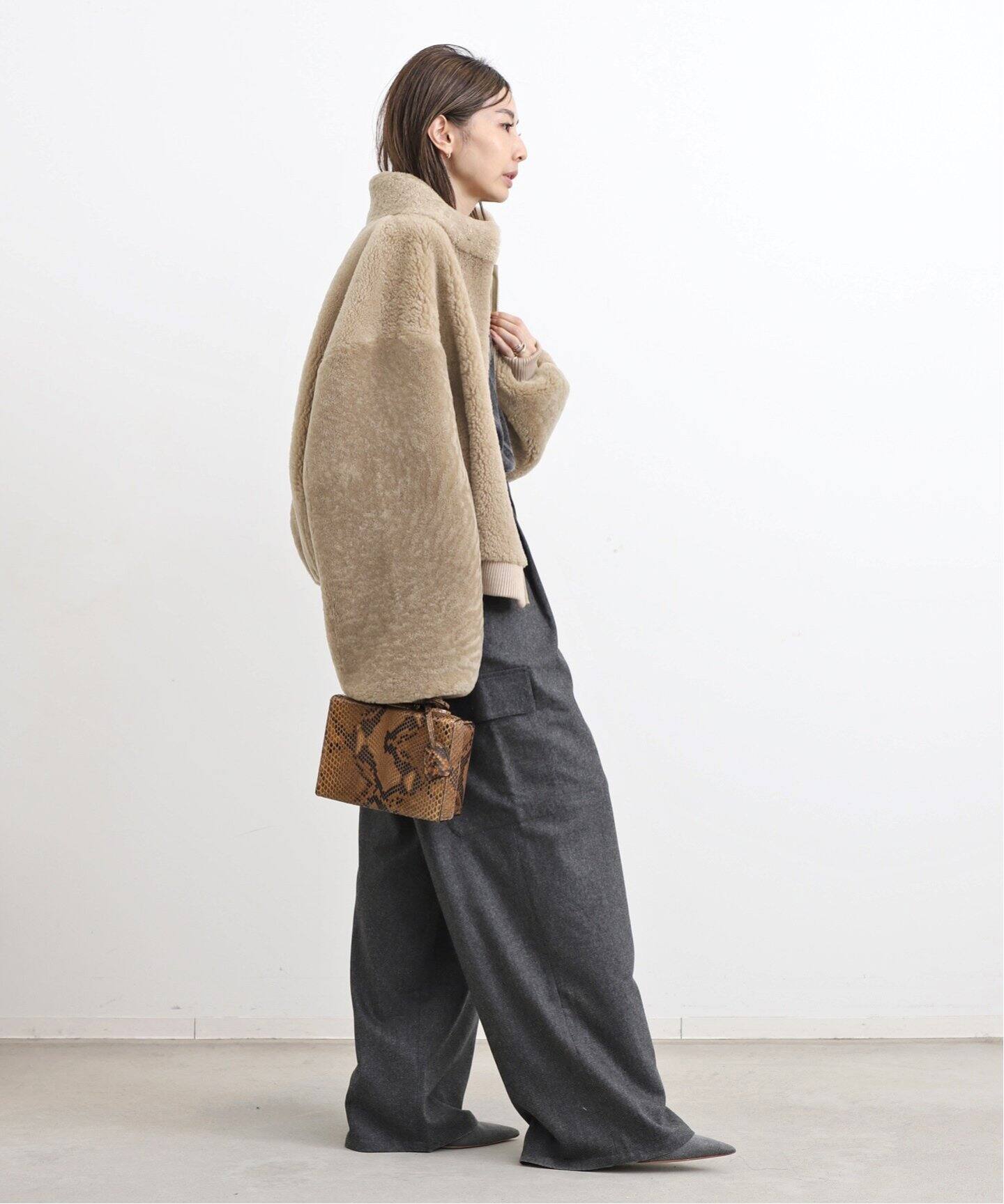 VENTCOUVERT/ヴァンクヴェール】 Mouton Jacket（その他ブルゾン  