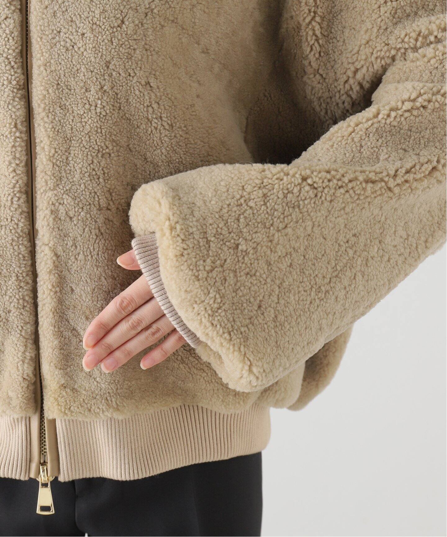 VENTCOUVERT/ヴァンクヴェール】 Mouton Jacket（その他ブルゾン  