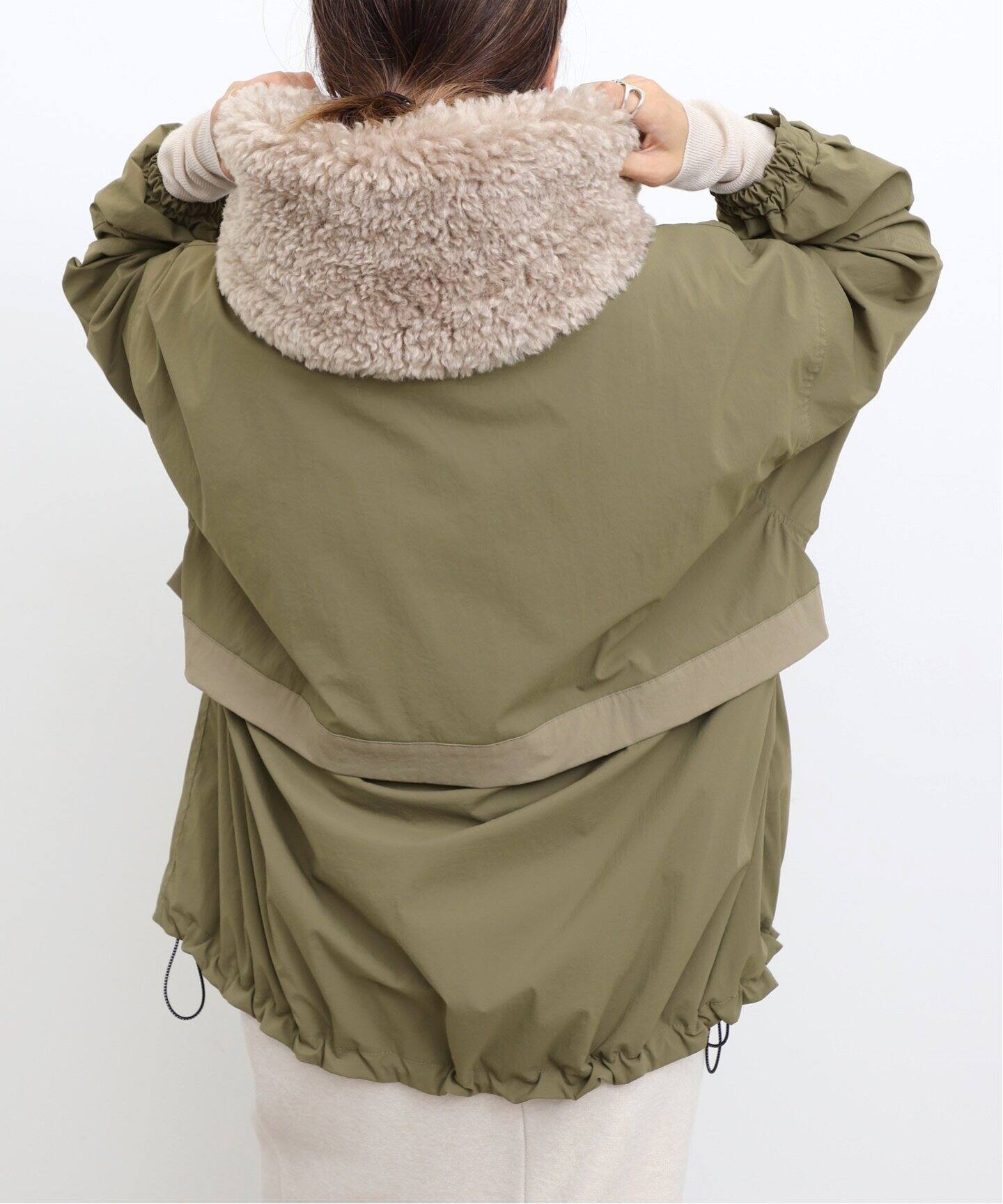 REMI RELIEF/レミ レリーフ】 BOA HOODIE JACKET（その他ブルゾン 