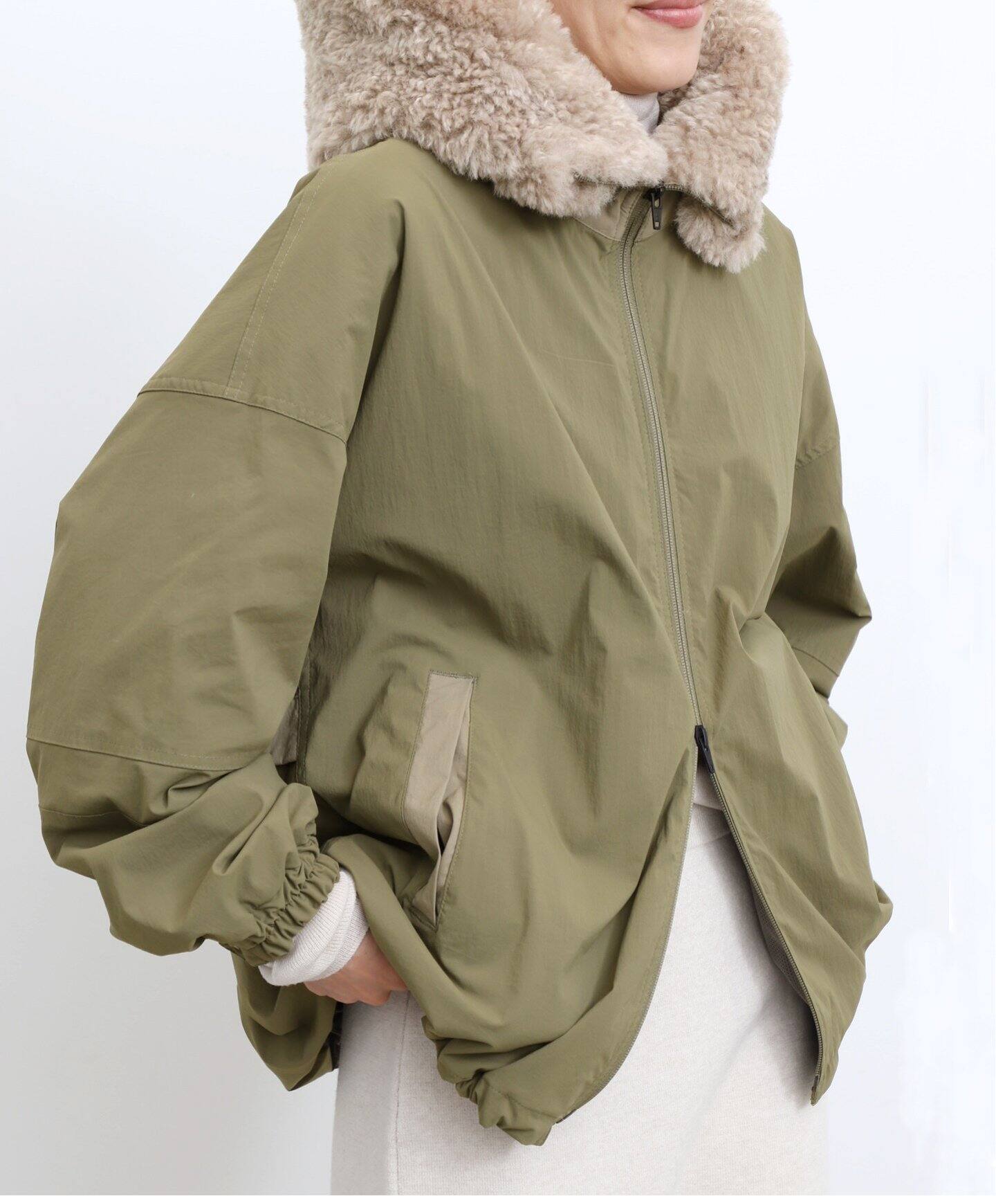 REMI RELIEF/レミ レリーフ】 BOA HOODIE JACKET（その他ブルゾン  