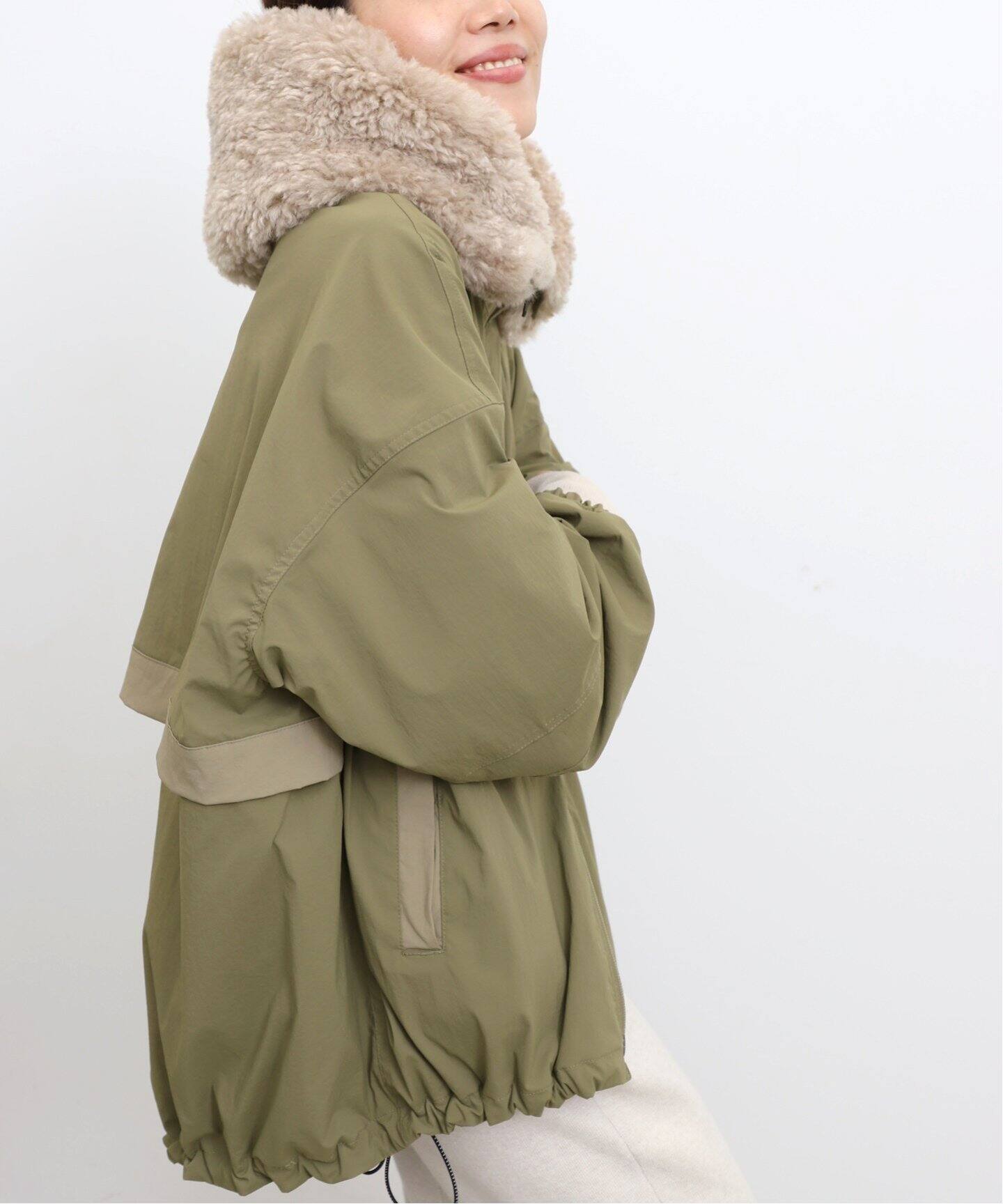 REMI RELIEF/レミ レリーフ】 BOA HOODIE JACKET（その他ブルゾン  