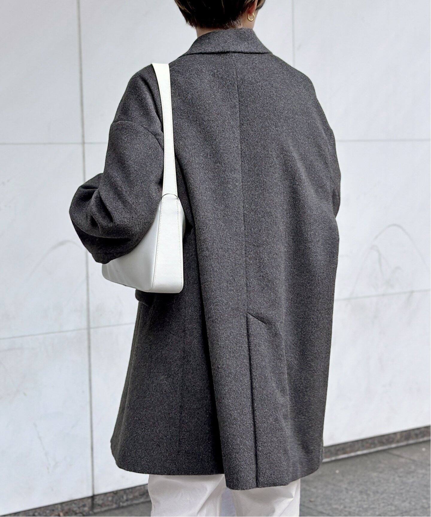 Gray over-sized Jacket Coat（その他ブルゾン／アウター）｜AP STUDIO  