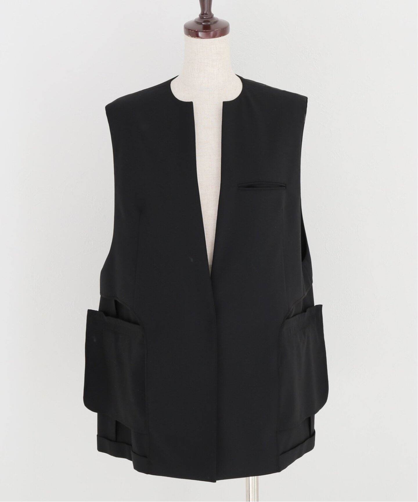 スリーブレスジャケット（ジレ）｜AP STUDIO（エーピーストゥディオ  