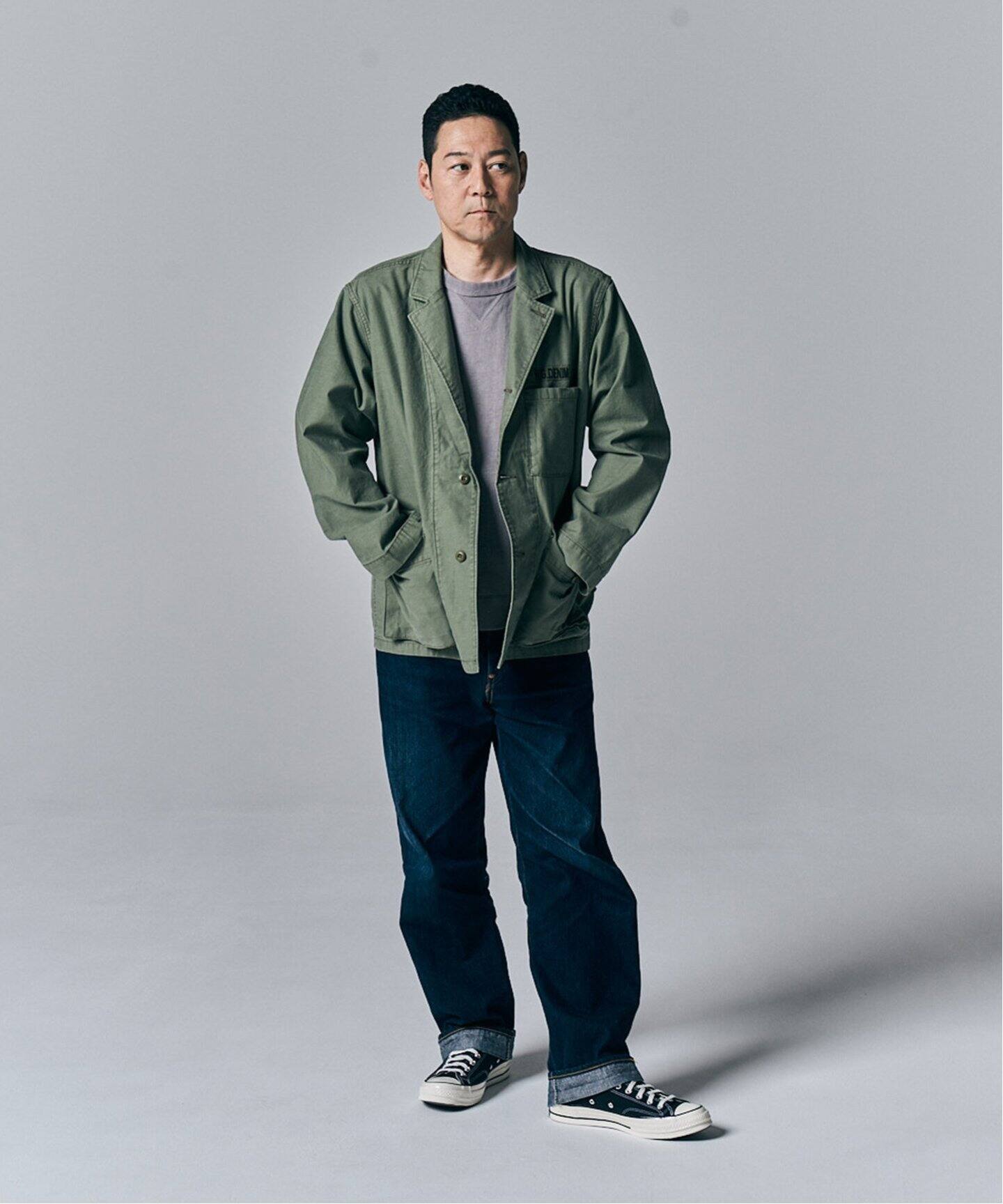 東野デニム × JOURNAL STANDARD】BACK SATIN JACKET（その他ジャケット 
