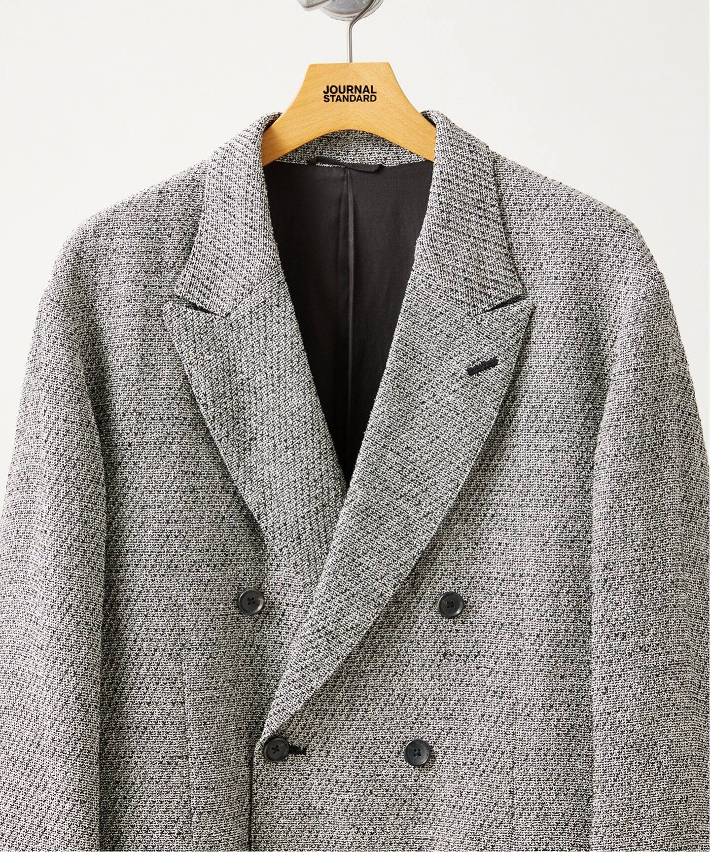 BLURHMS ROOTSTOCK×JOURNAL STANDARD】 別注 ツイードダブルブレザー 