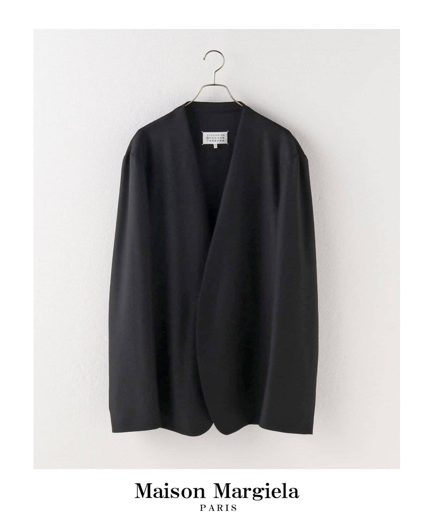 MAISON MARGIELA / メゾン・マルジェラ 】COLLAR JACKET（ノーカラー  