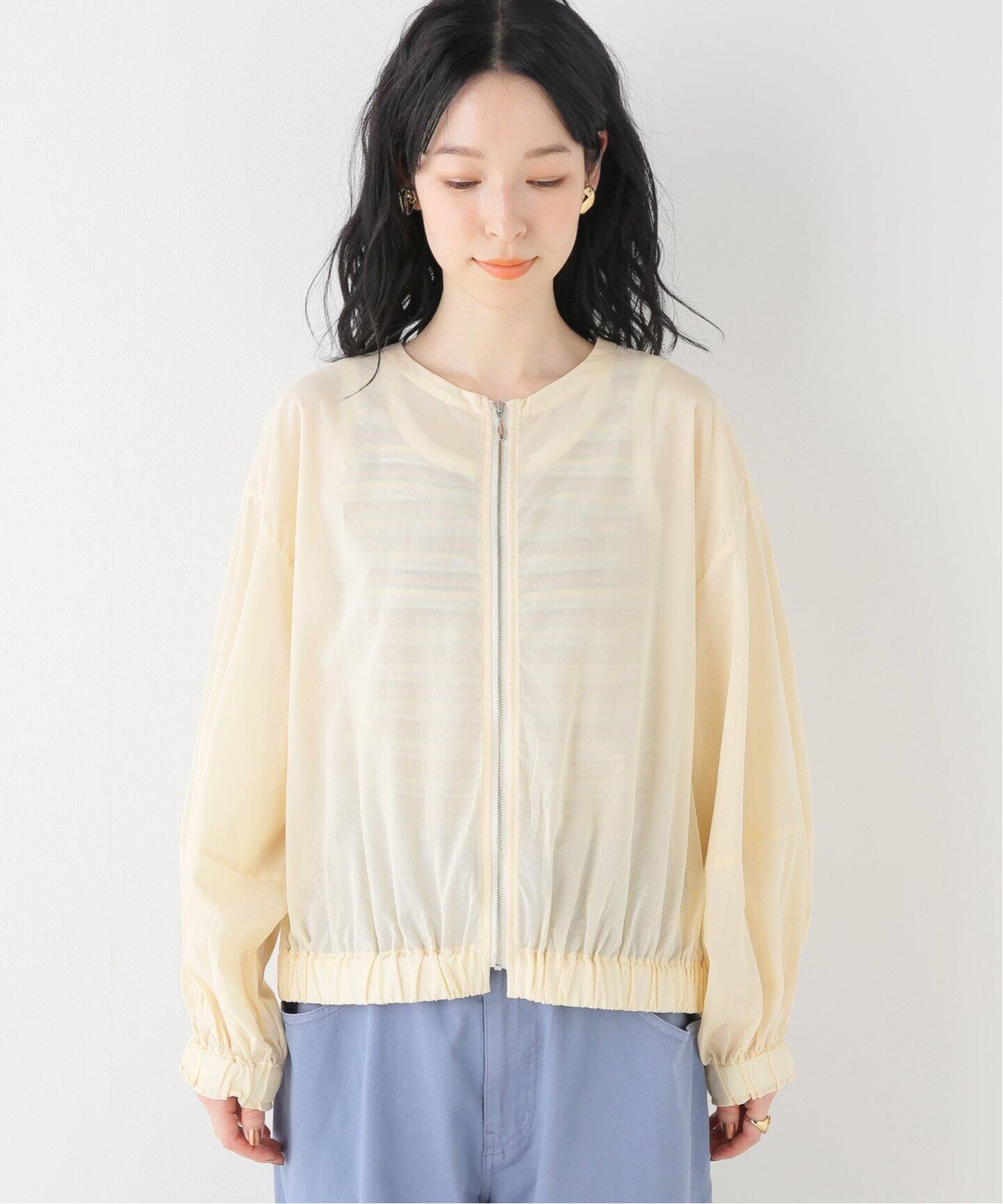 B.C STOCK シアーリネンテイラードジャケット ベーセーストック B.C STOCK シアーリネンテイラードジャケット