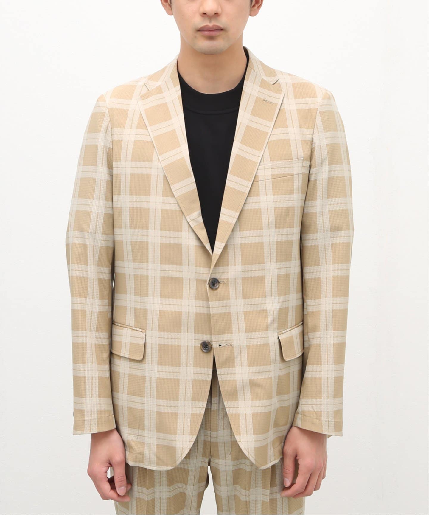 DHOLIC Shility ゆづきトグルボタンチェックジャケット DHOLIC Shility ゆづきトグルボタンチェックジャケット