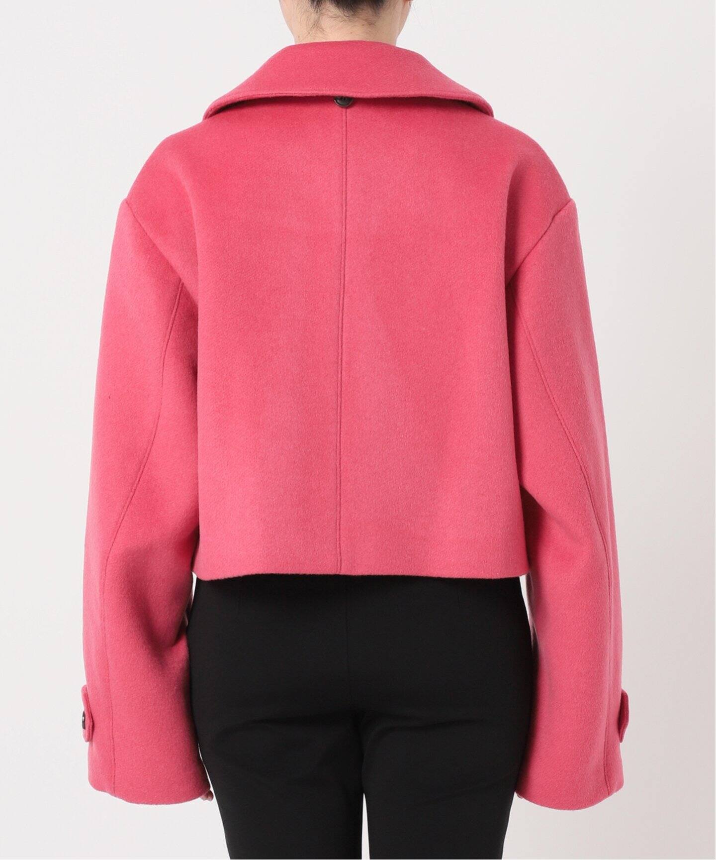 VIVIANO / ヴィヴィアーノ】Double Collar Cropped Jacket（その他  