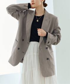 LINEN COTTONストレッチジャケット（その他ジャケット・スーツ）｜IENA 