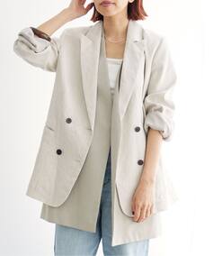 LINEN COTTONストレッチジャケット（その他ジャケット・スーツ）｜IENA 
