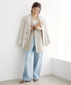 LINEN COTTONストレッチジャケット（その他ジャケット・スーツ）｜IENA 