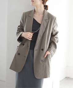 LINEN COTTONストレッチジャケット（その他ジャケット・スーツ）｜IENA 