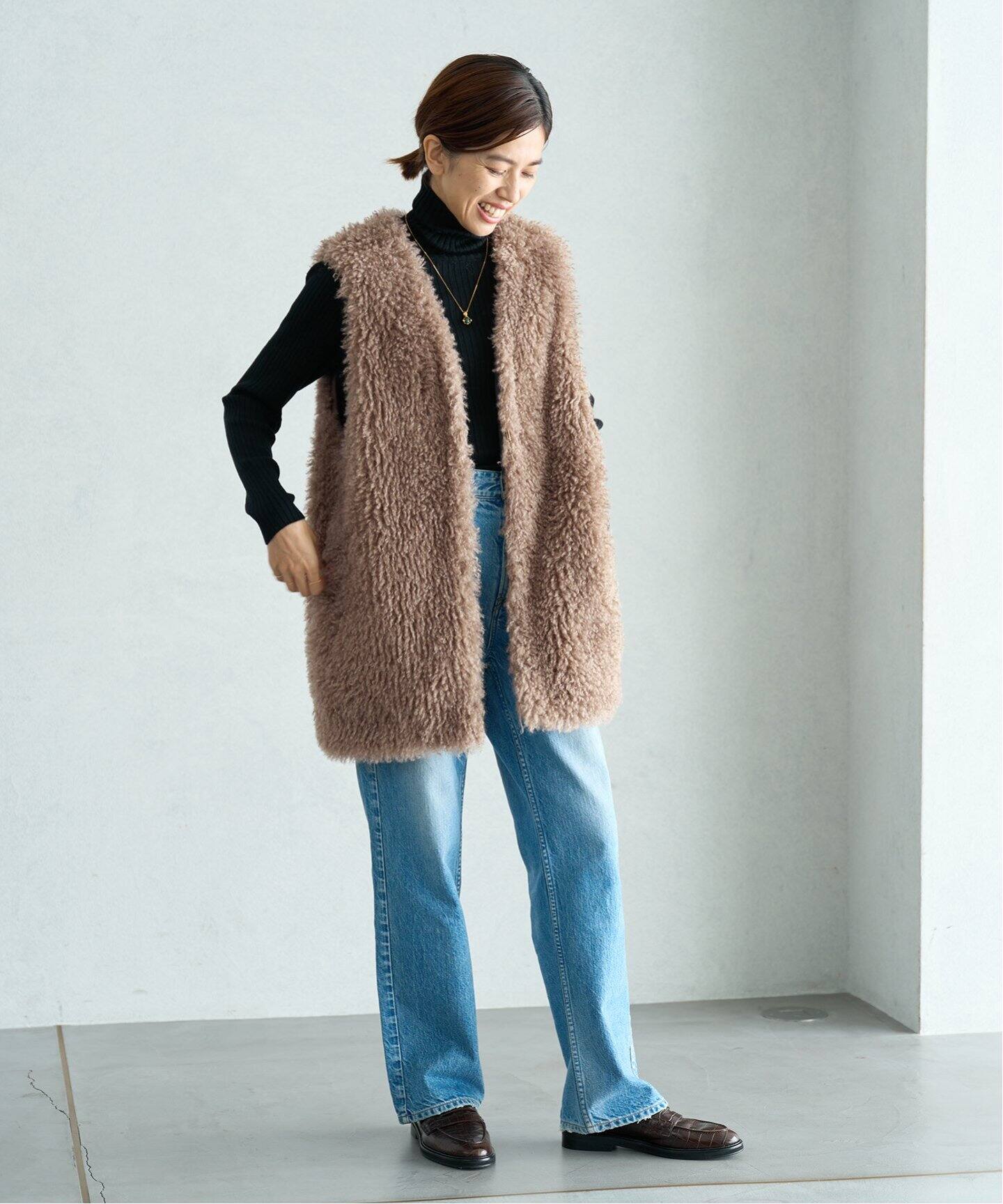 追加》カーリーファージレ（ベスト）｜IENA（イエナ）の通販