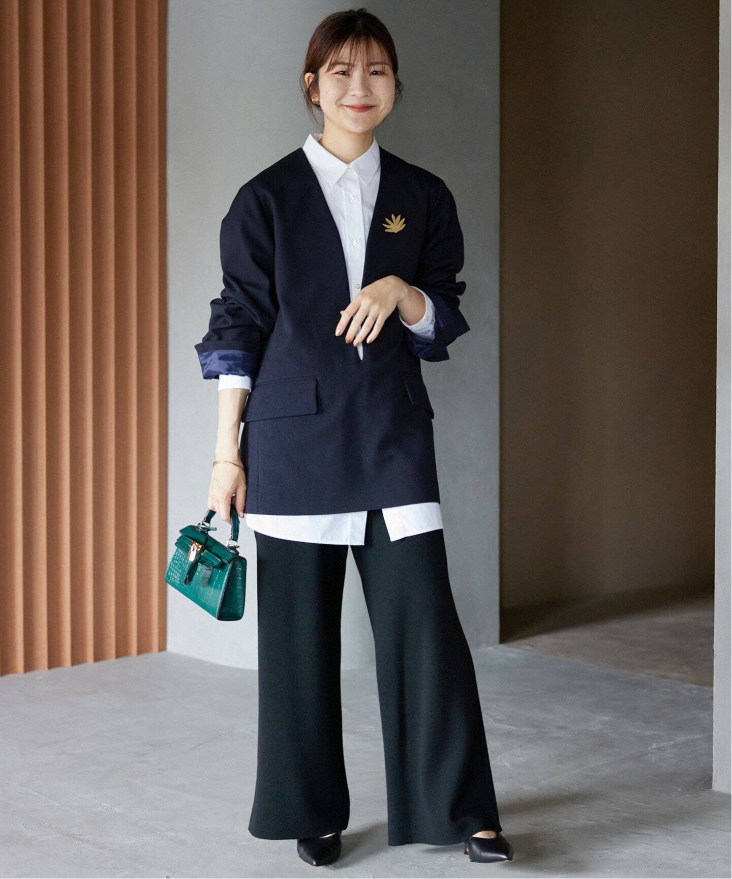 Vネックプルオーバージャケット（その他ジャケット・スーツ）｜SLOBE  