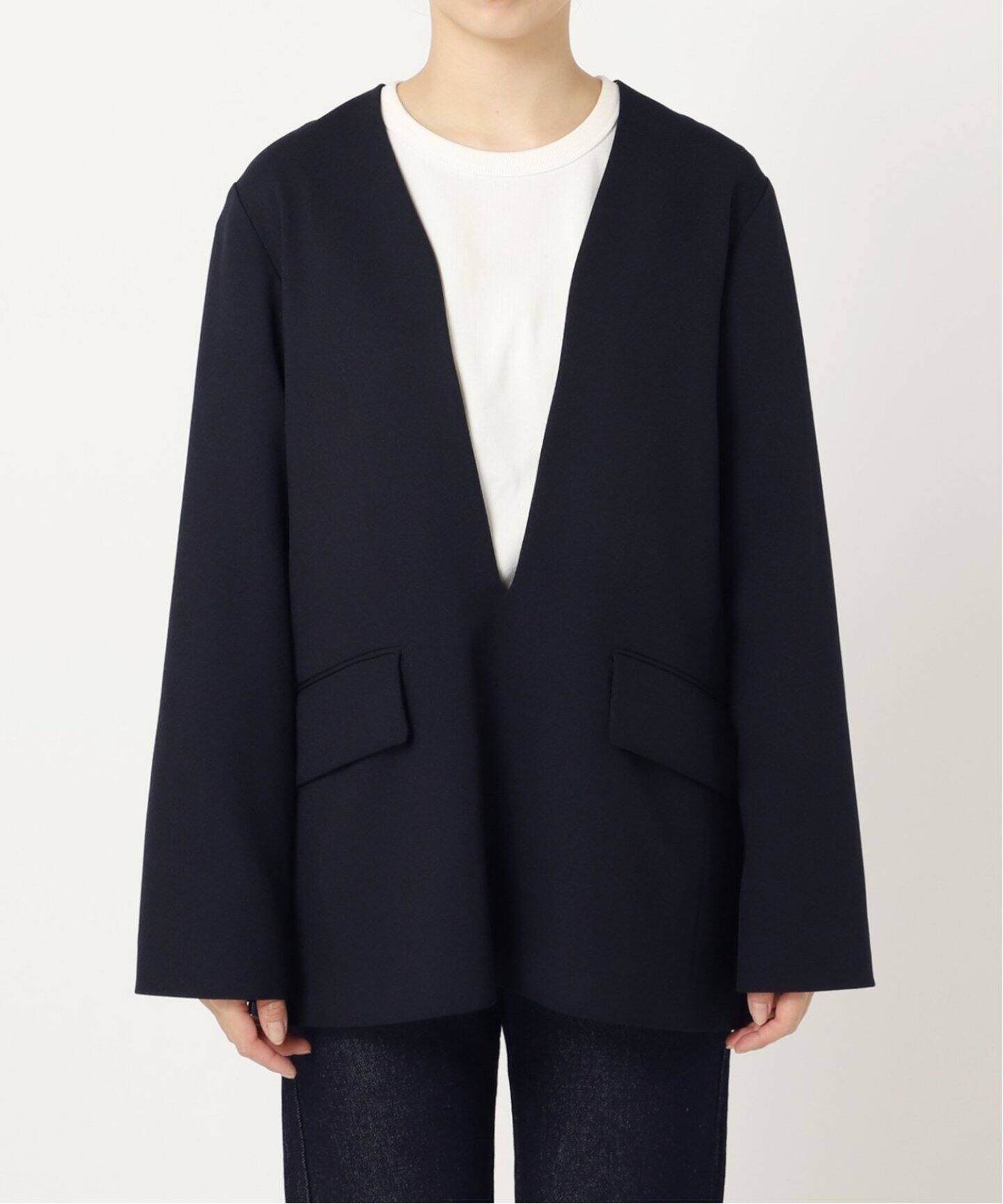 追加》Vネックプルオーバージャケット（その他ジャケット・スーツ  