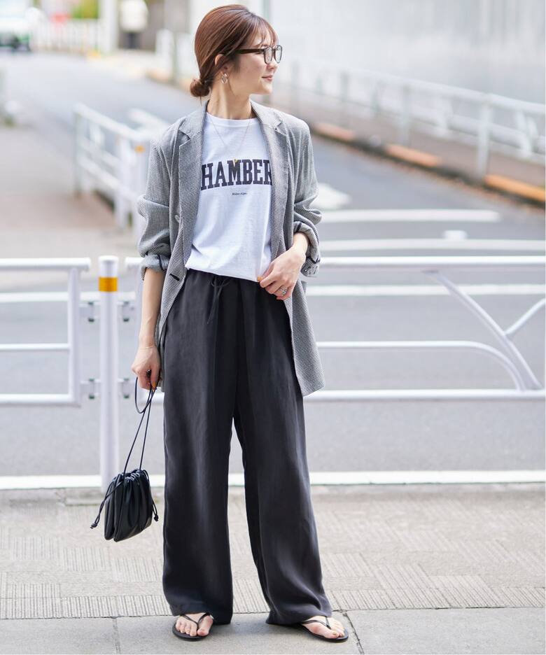 リネン混テーラードジャケット（その他ジャケット・スーツ）｜SLOBE 