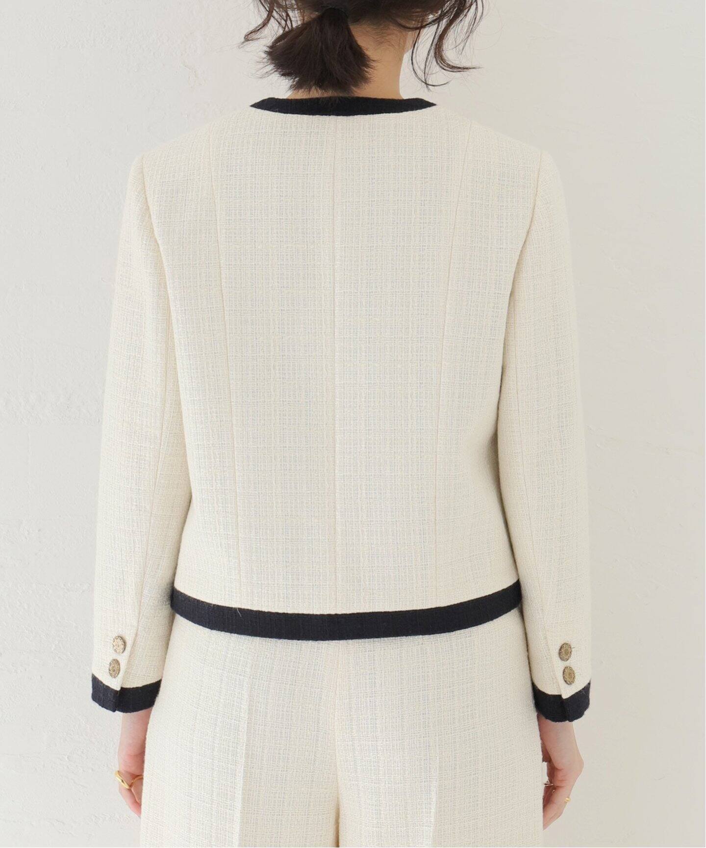 Bicolor Tweed ジャケット（その他ジャケット・スーツ）｜Plage 
