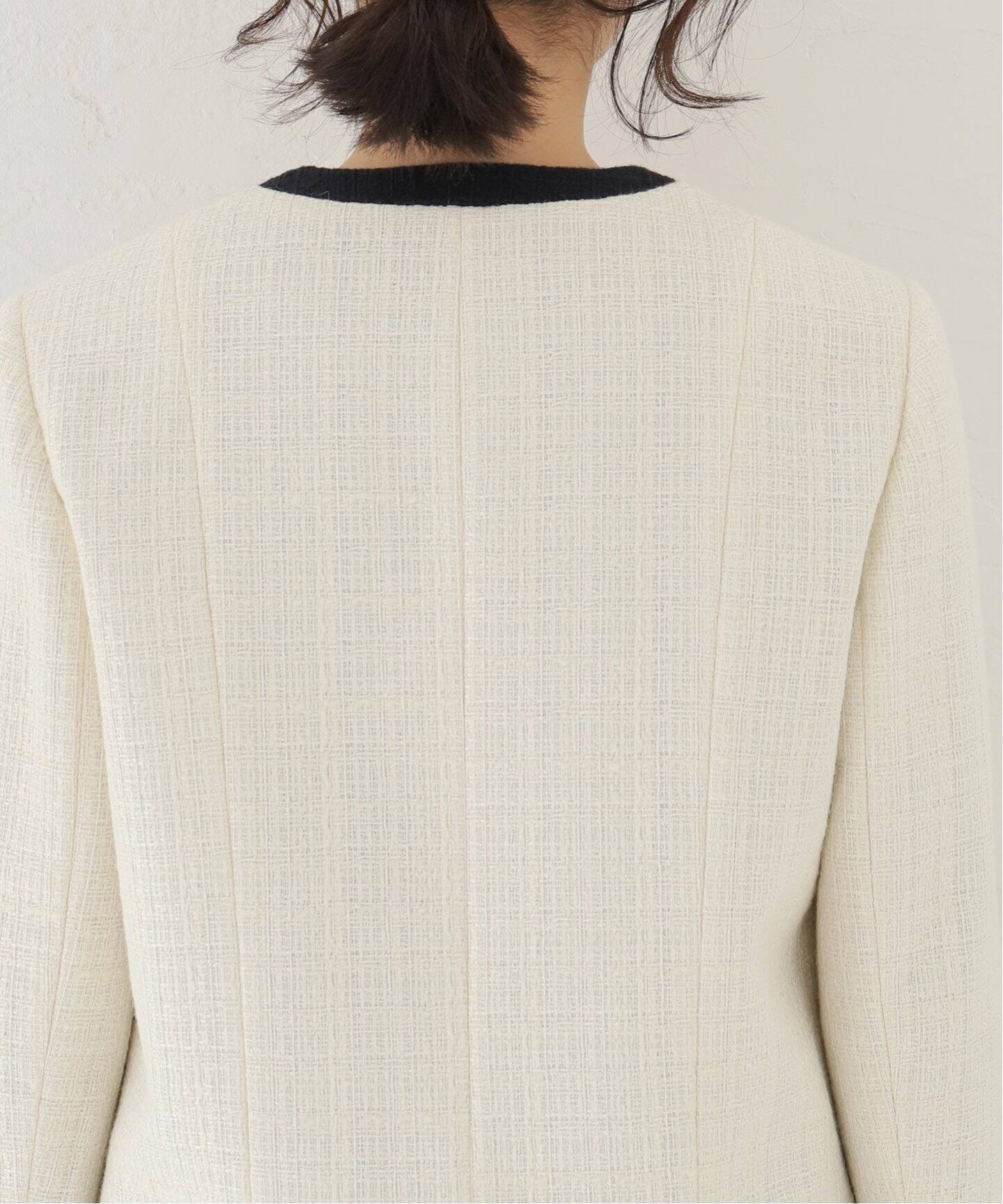 Bicolor Tweed ジャケット（その他ジャケット・スーツ）｜Plage 