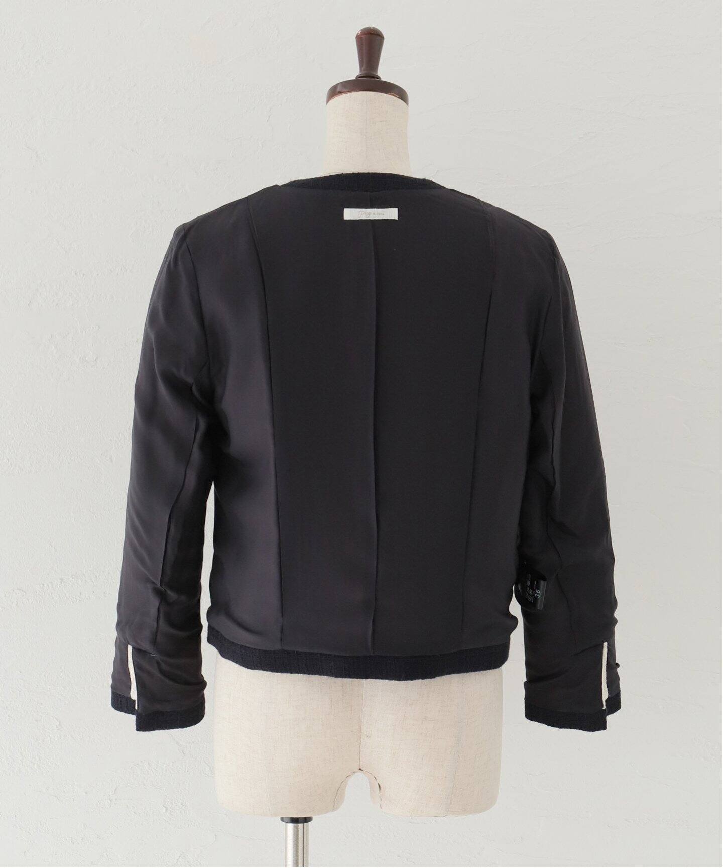 Bicolor Tweed ジャケット（その他ジャケット・スーツ）｜Plage 