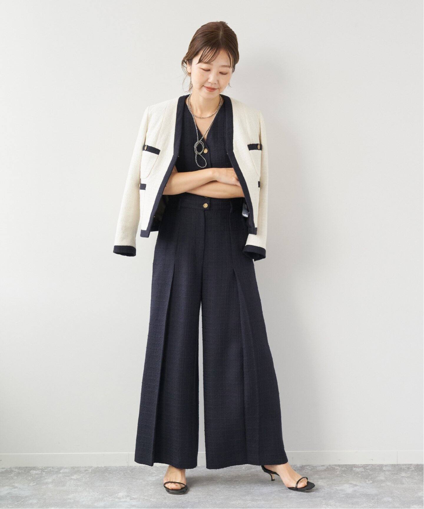 Bicolor Tweed ジャケット（その他ジャケット・スーツ）｜Plage 