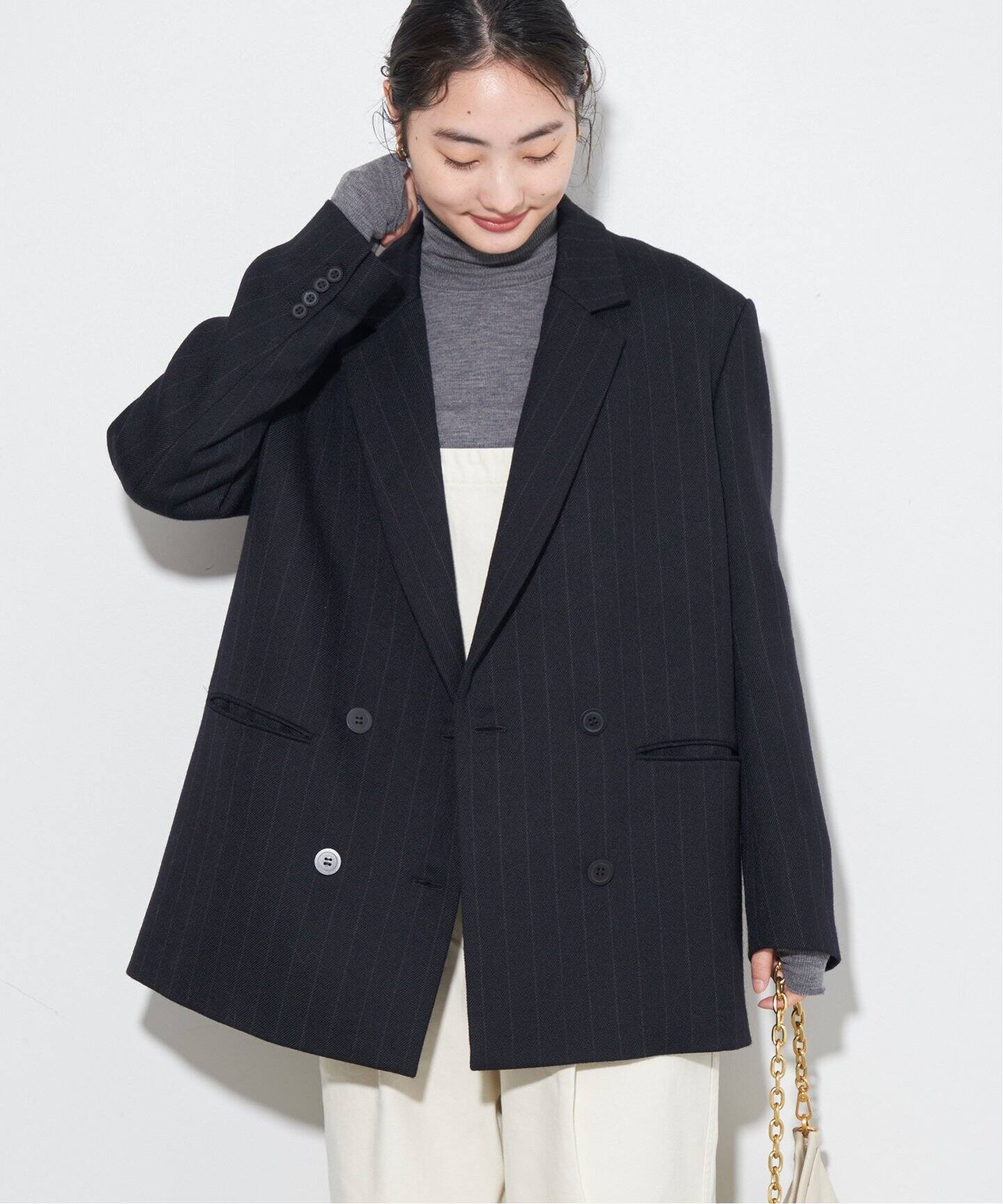 ORGANIC WOOL DB ジャケット（その他ジャケット・スーツ）｜Plage 