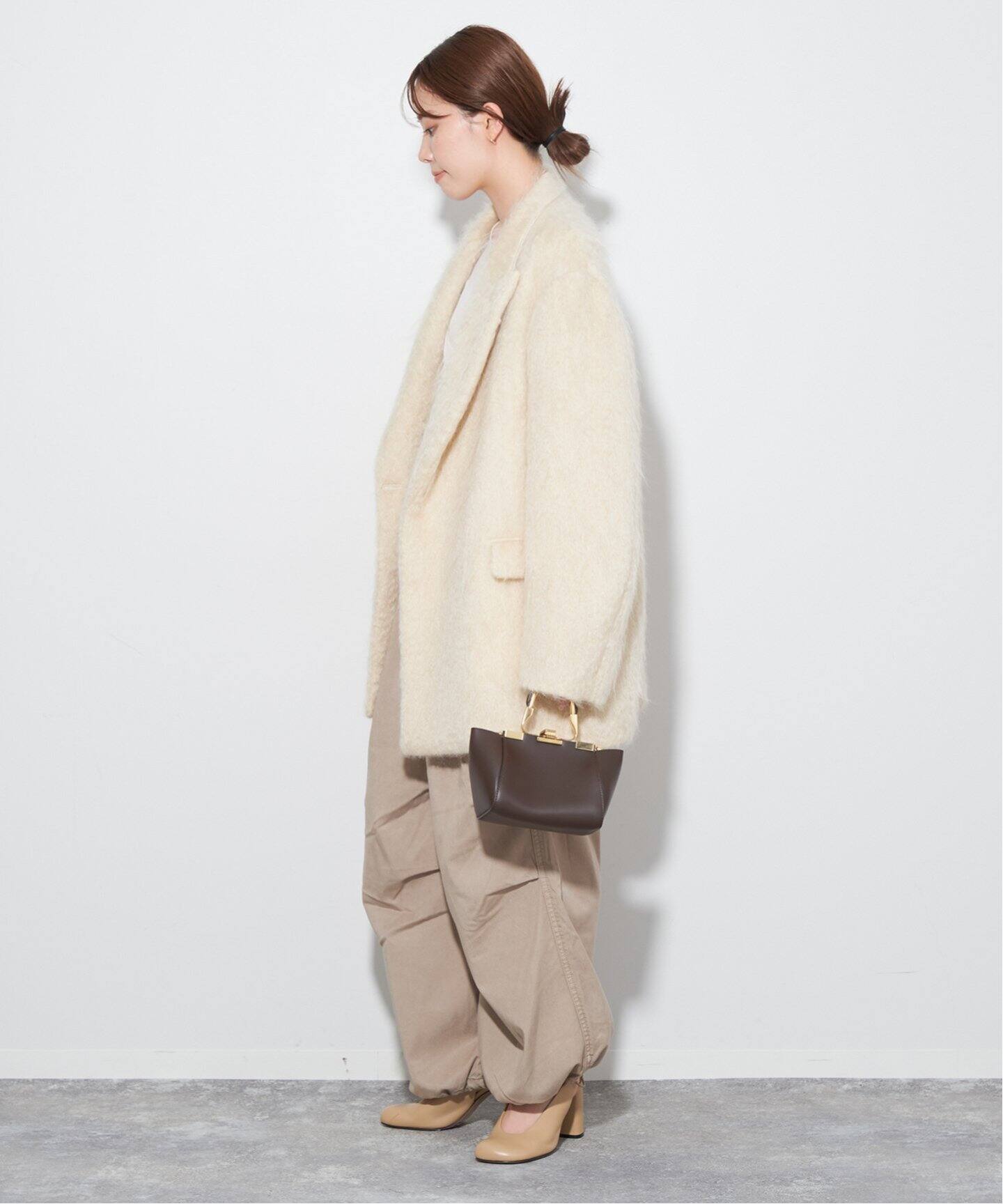 JANE SMITH/ジェーンスミス】MOHAIR LOOP W BASE ジャケット（その他  