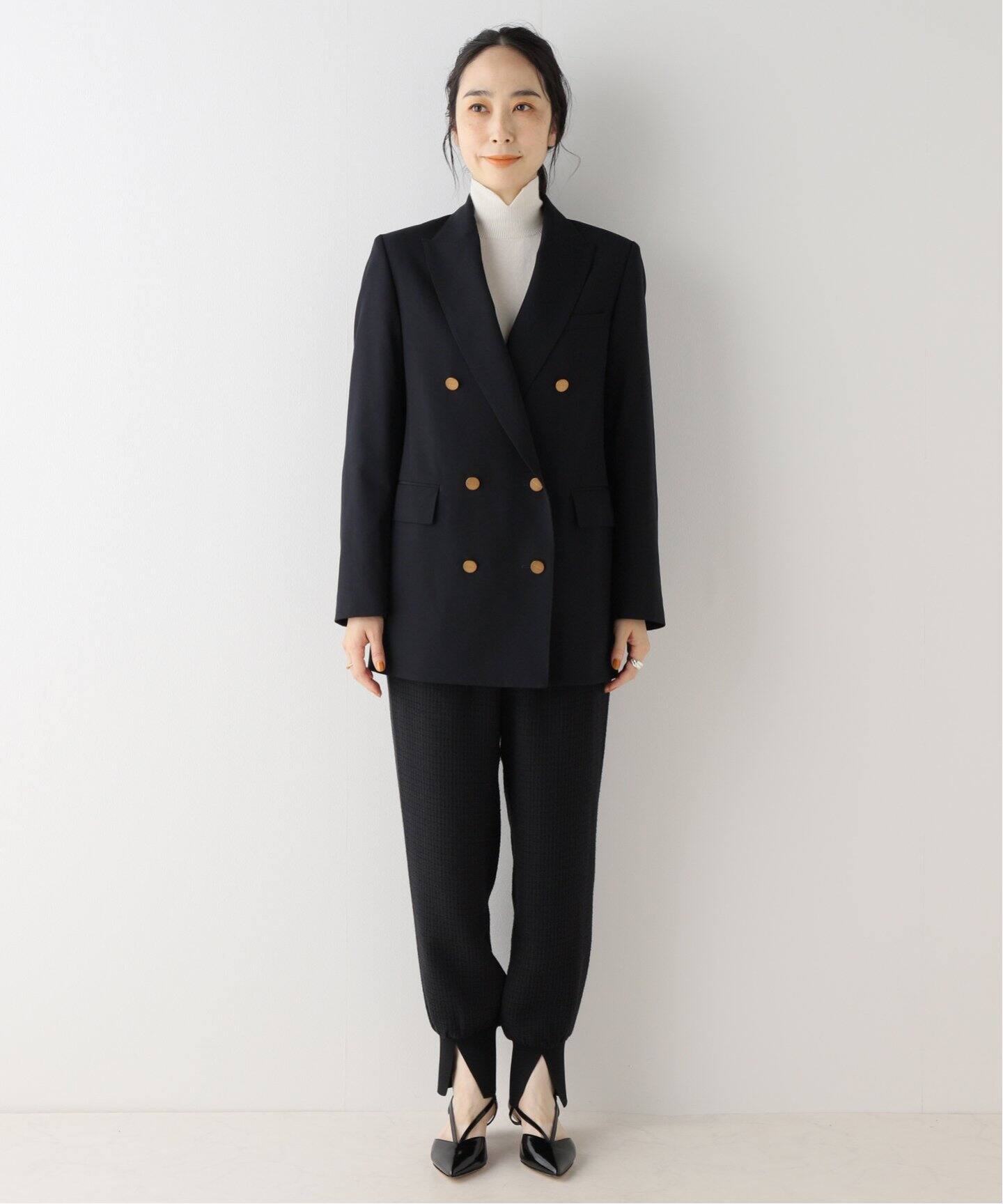 DOMELLE/ドメル】WOOL POPLIN JACKET（テーラードジャケット 