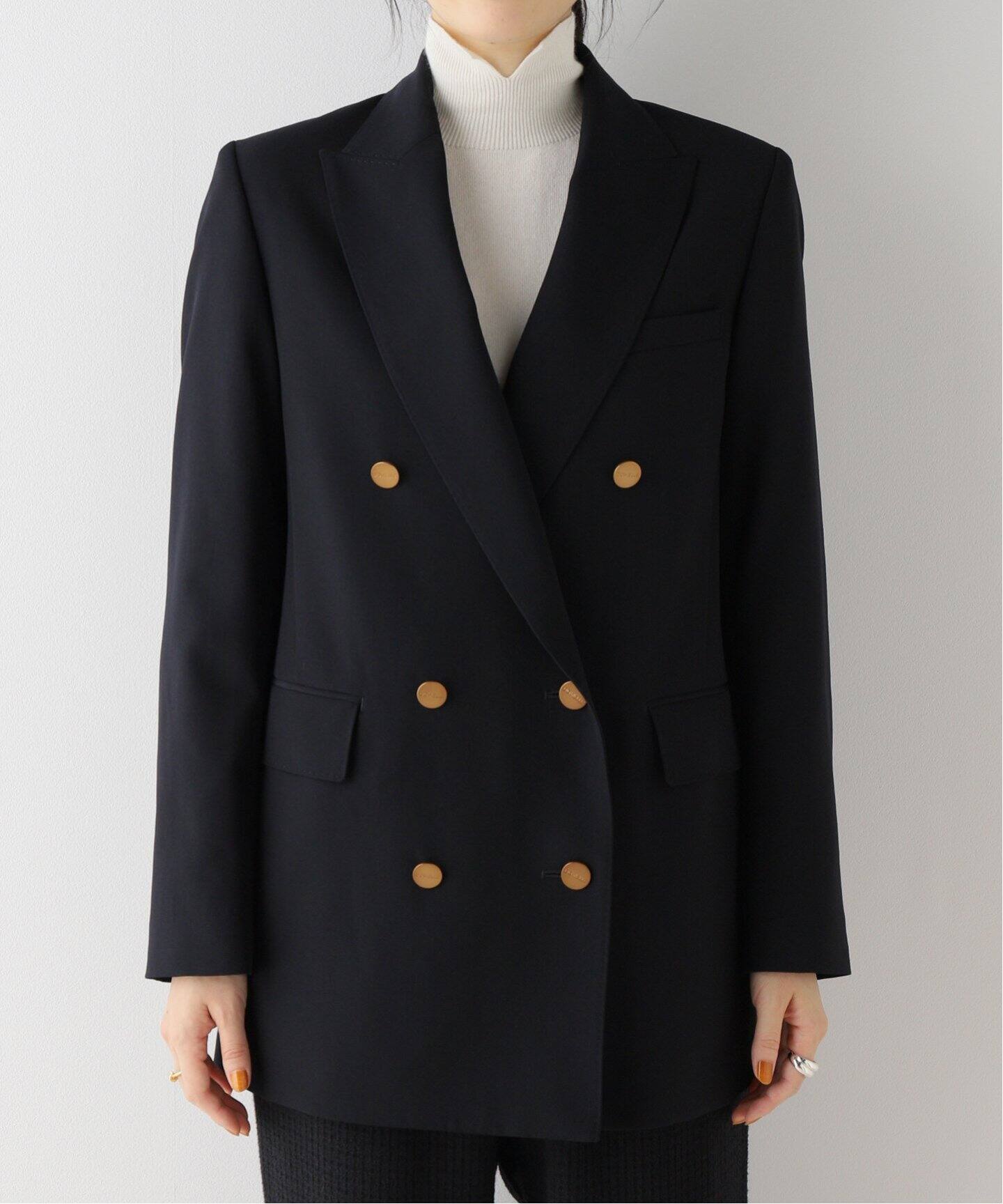 DOMELLE/ドメル】WOOL POPLIN JACKET（テーラードジャケット 