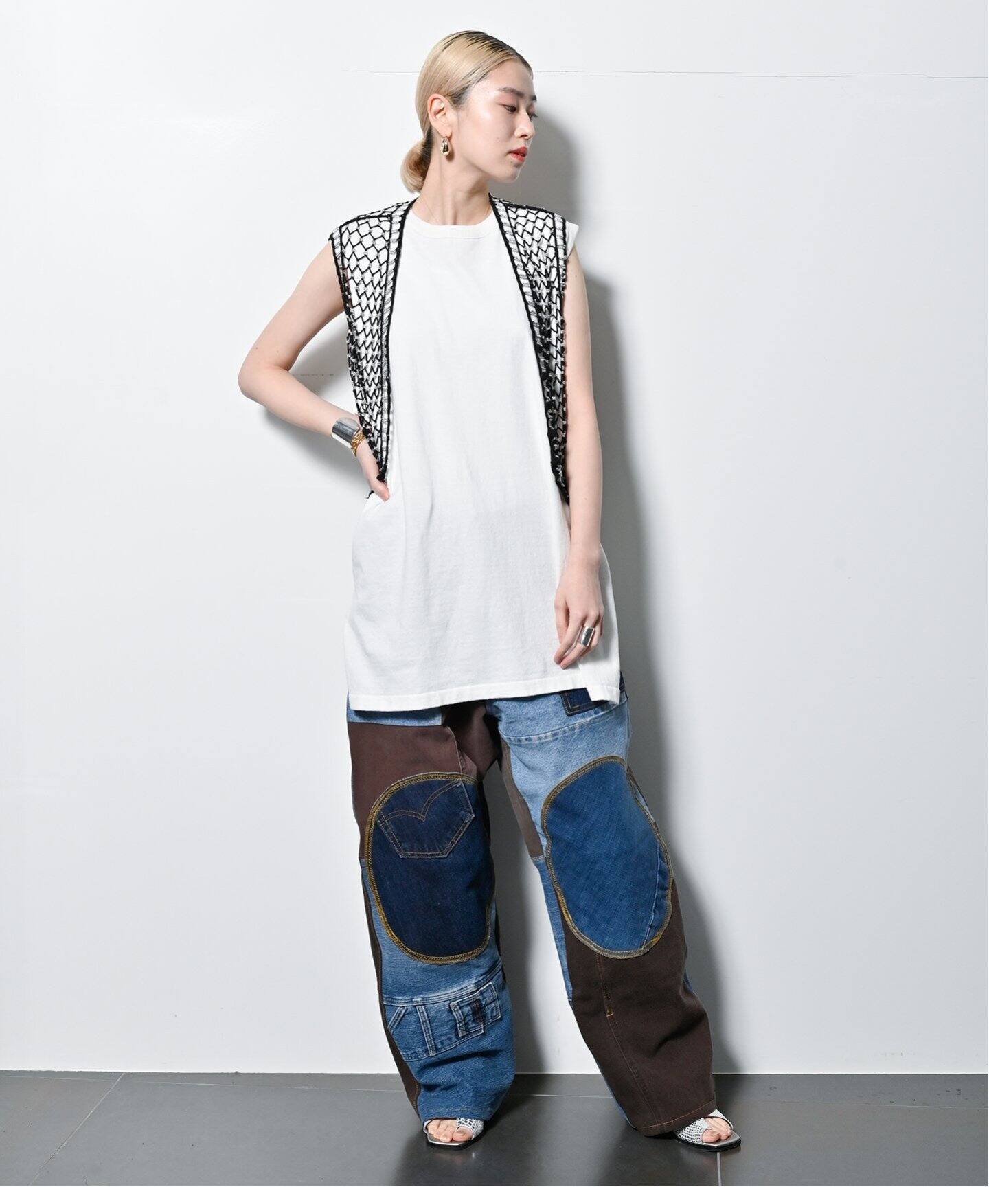 PONTI/ポンティ】Beaded Crochet ベスト（ベスト）｜CITYSHOP（シティ 
