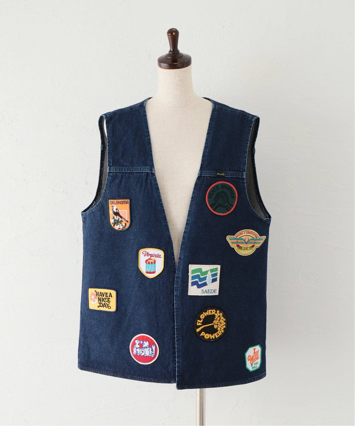 Wrangler】別注 WAPPN GILLET [BLUE]：ベスト（ベスト）｜CITYSHOP 