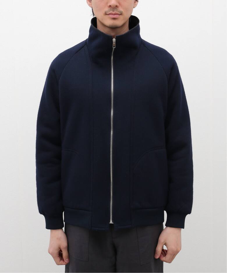 A.PRESSE/アプレッセ】Cashmere Pile Jacket：ブルゾン（ボア 