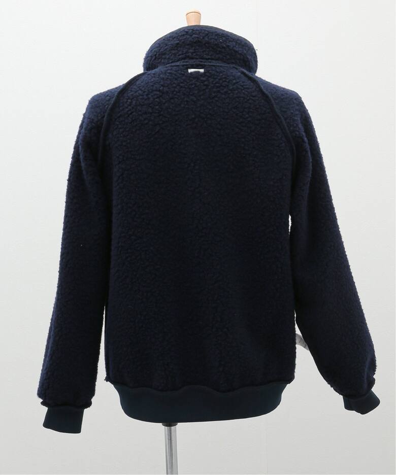 A.PRESSE/アプレッセ】Cashmere Pile Jacket：ブルゾン（ボア 