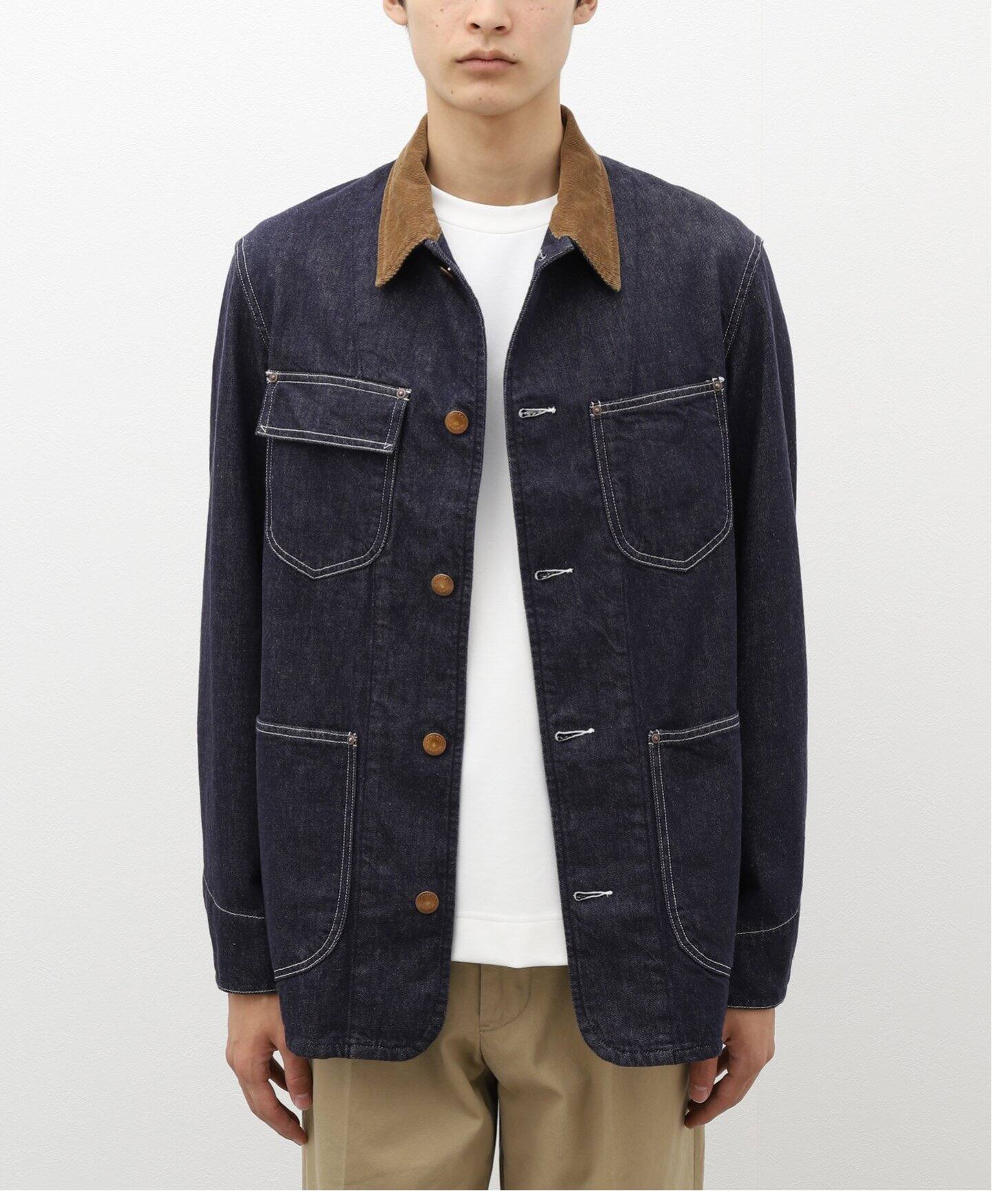SCYE BASICS/サイ ベーシックス】Lightweight Denim Chore Jacket  