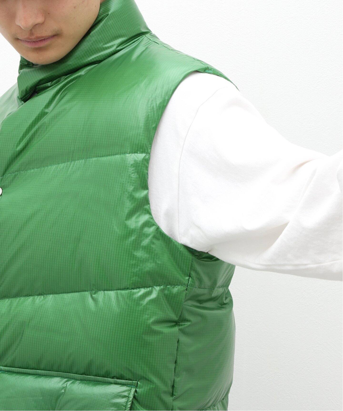 BLACKBIRD / ブラックバード】down vest（ダウン・中綿ベスト）｜L 