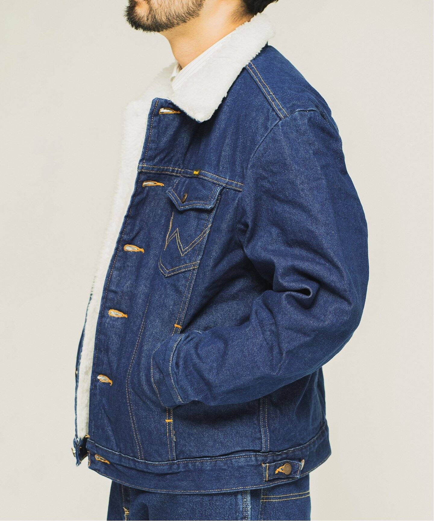 Wrangler / ラングラー】Denim Jacket Sherpa Lined（デニムジャケット 