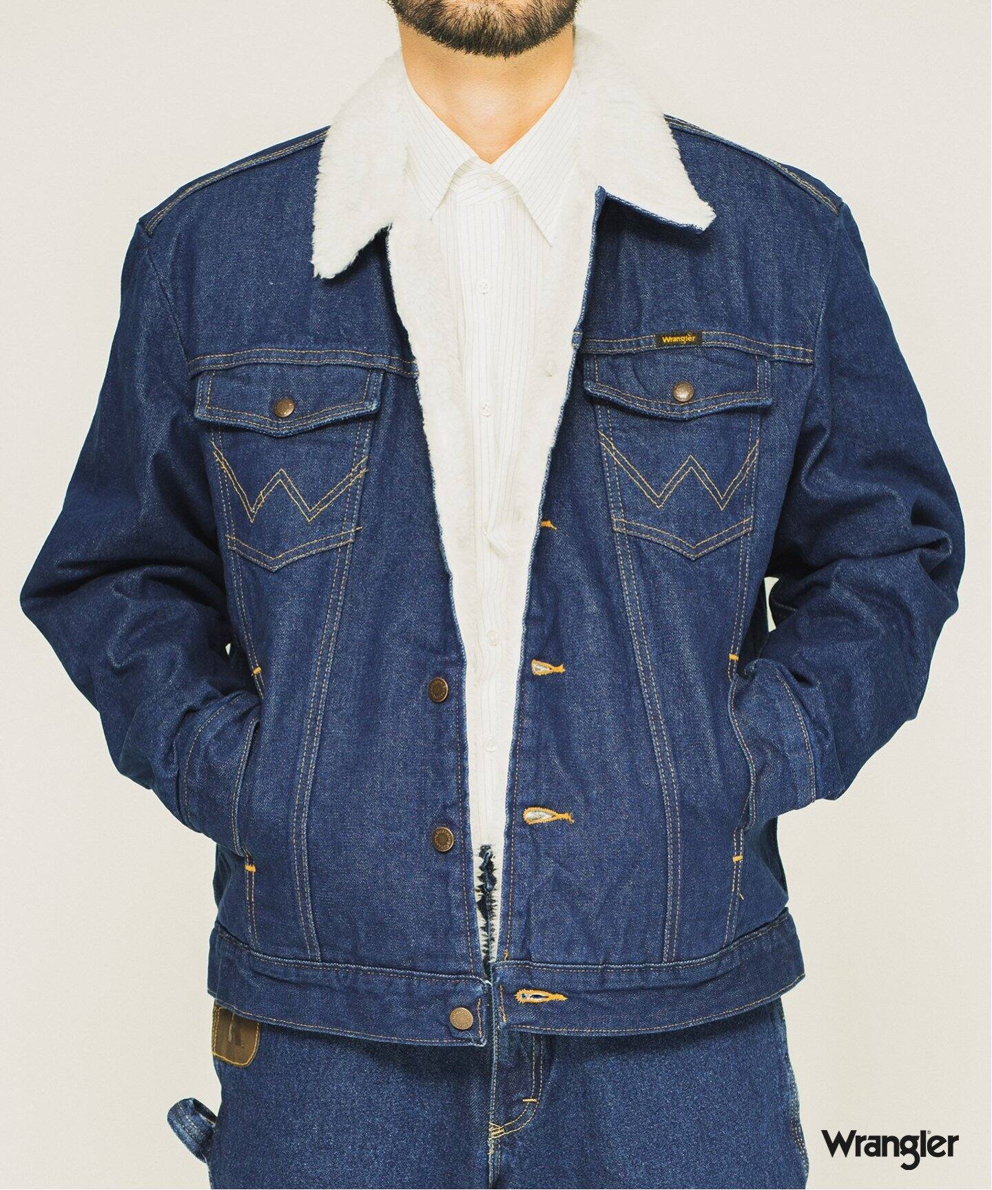 Wrangler / ラングラー】Denim Jacket Sherpa Lined（デニムジャケット 