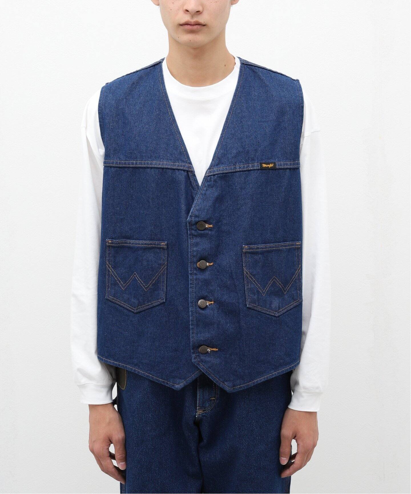keboz wrangler denim vestラングラー リーバイス keboz wrangler denim vestラングラー リーバイス - メルカリ