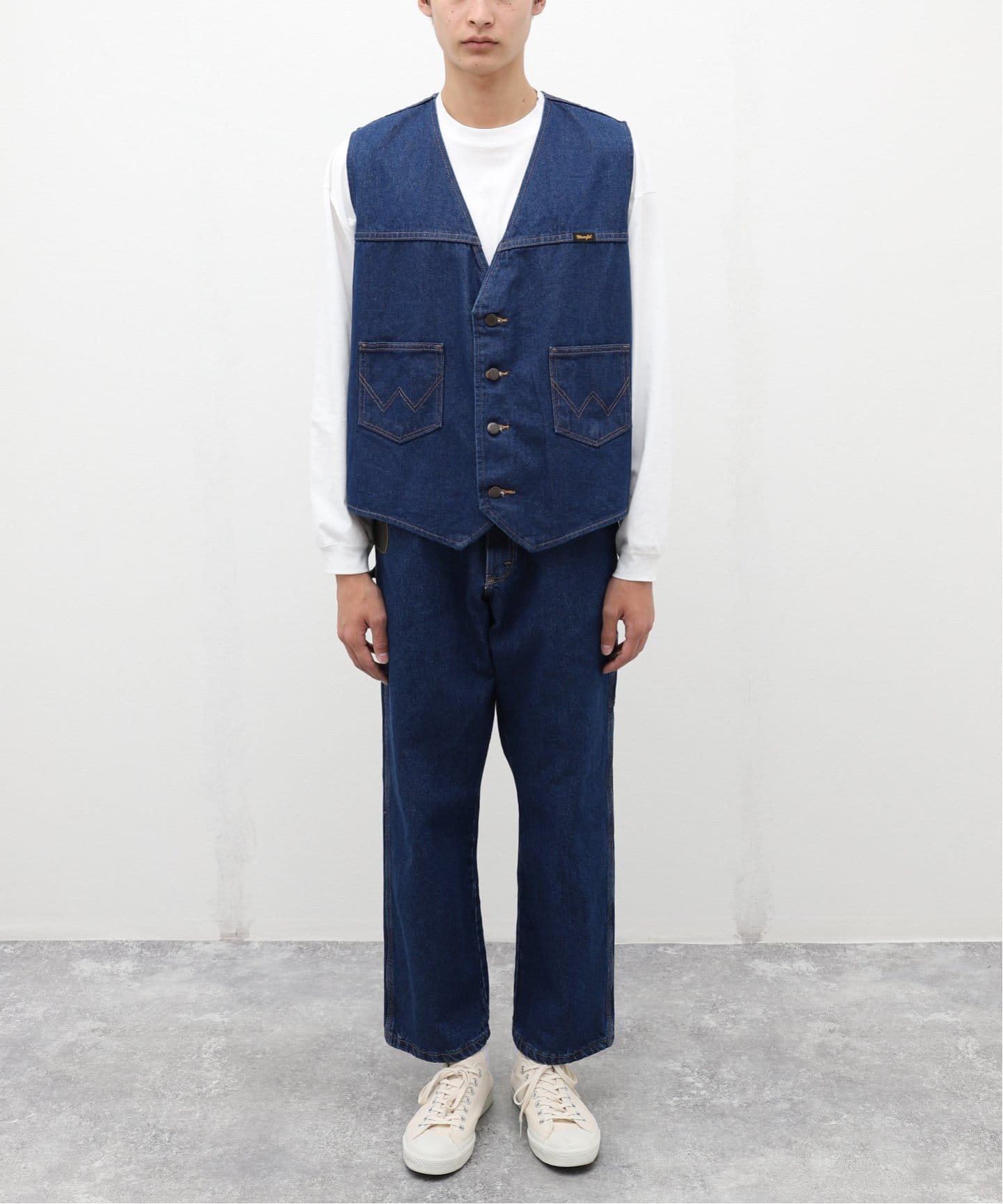 Wrangler / ラングラー】Denim Vest Unlined（ベスト）｜L
