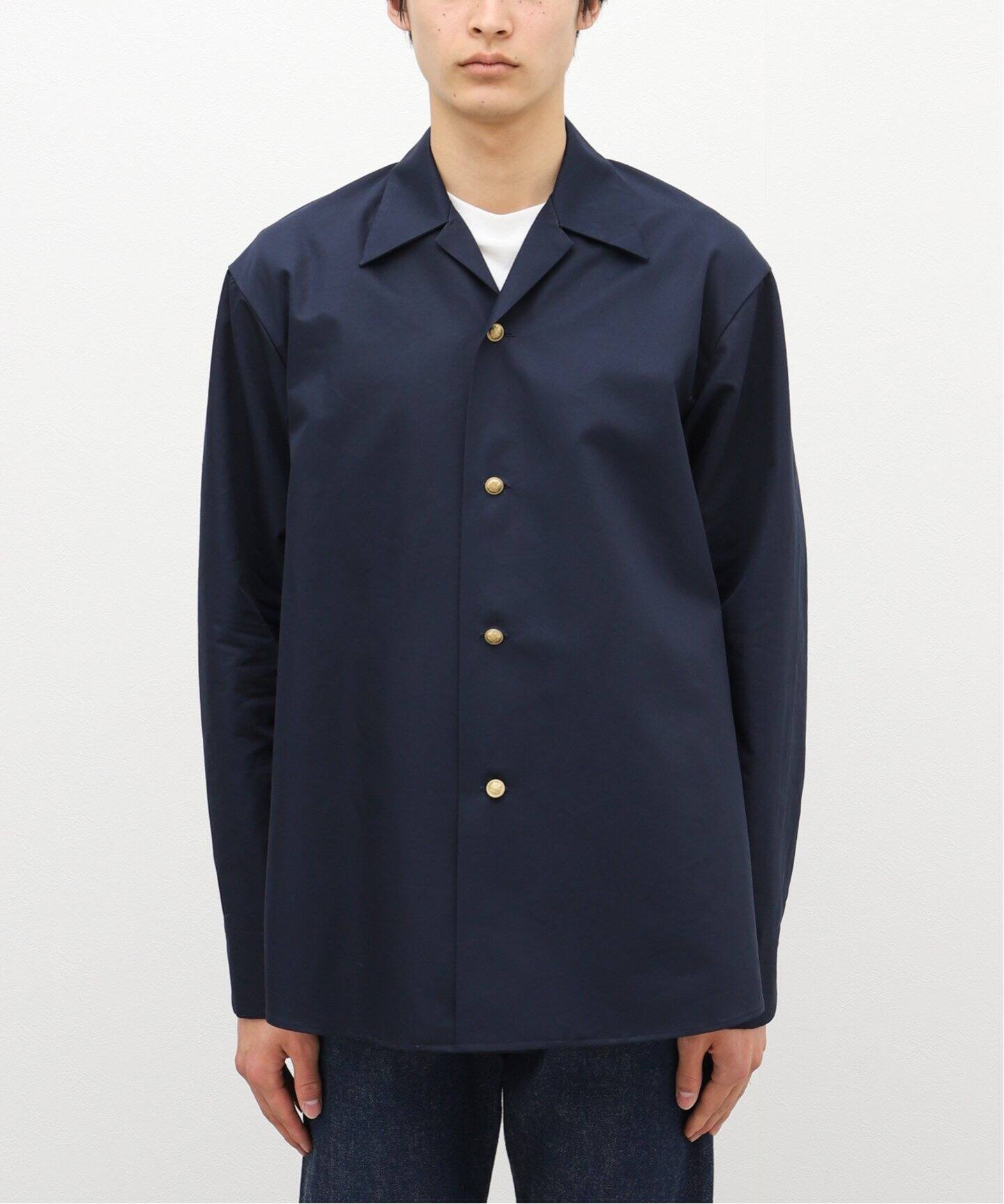 la favola / ラ ファーヴォラ】OPEN COLLAR SHIRT BZ（その他ブルゾン 