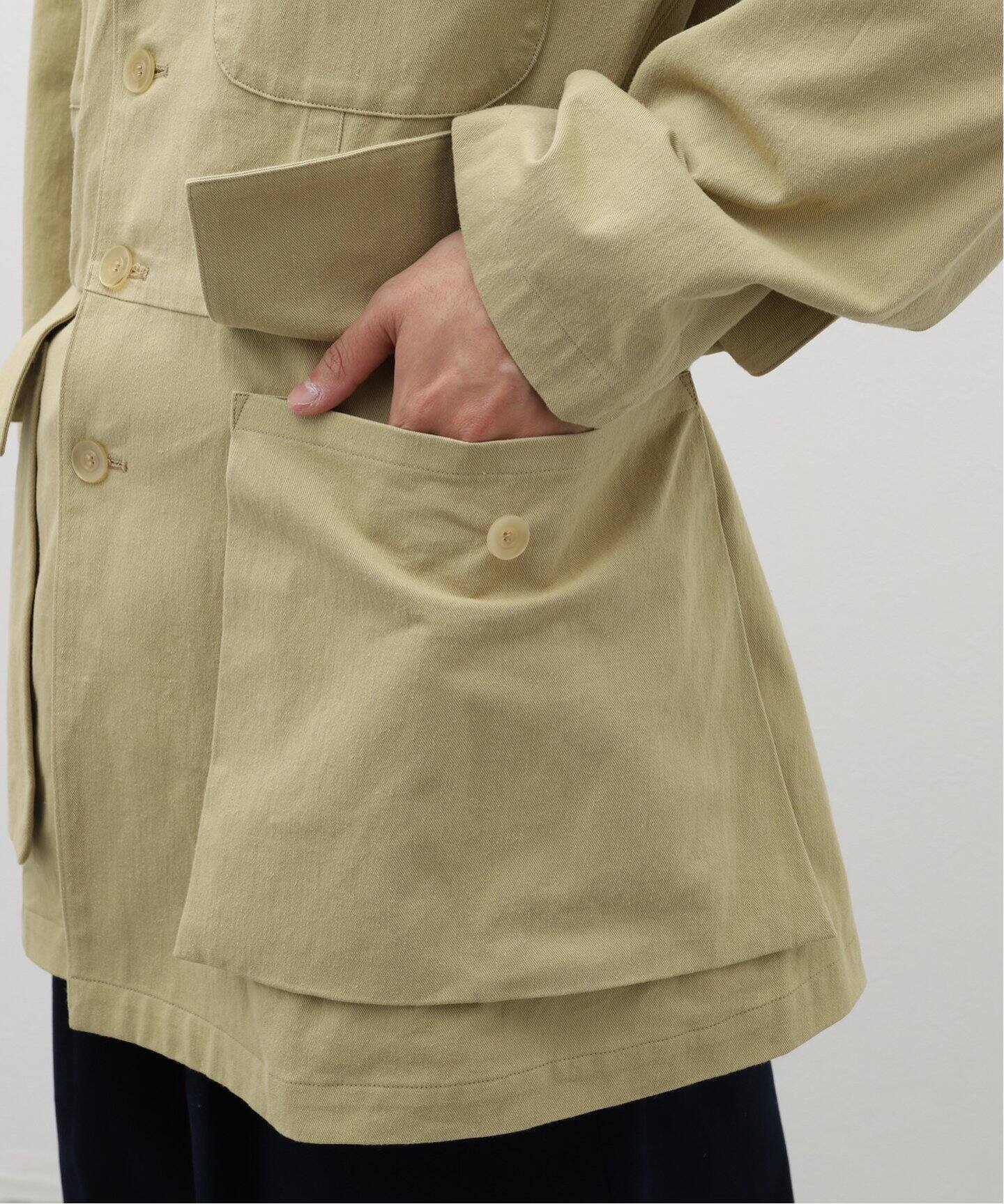 pan/パン】diorama twill shape officer jacket（その他ブルゾン 
