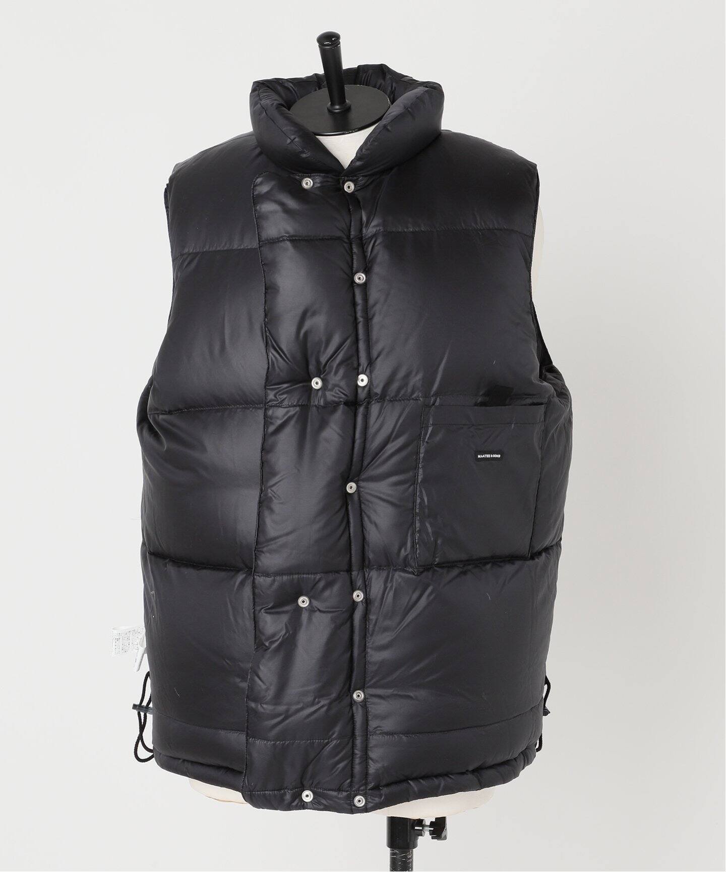 MAATEE&SONS / マーティー & サンズ】DOWN VEST（ダウン・中綿ベスト 