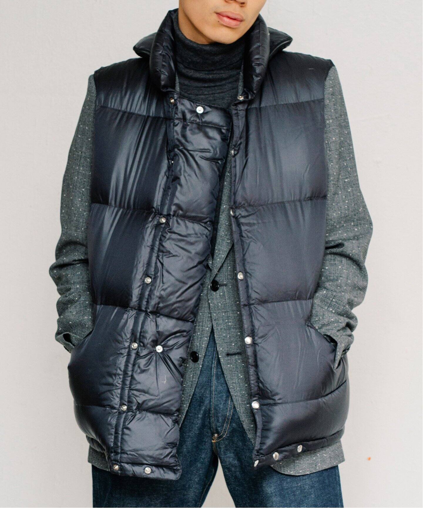 MAATEE&SONS / マーティー & サンズ】DOWN VEST（ダウン・中綿ベスト 
